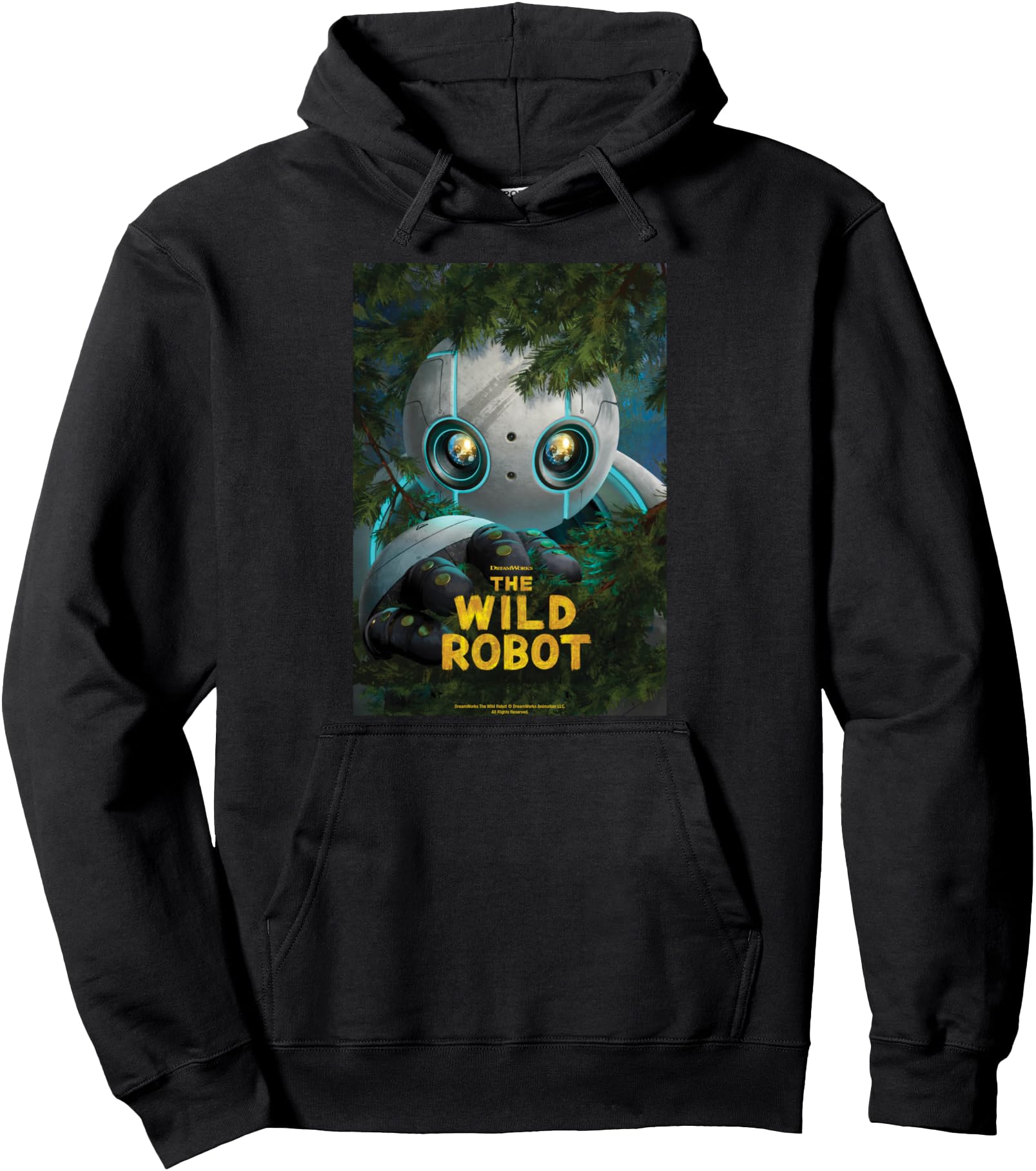 DreamWorks The Wild Robot Poster Pullover Hoodie