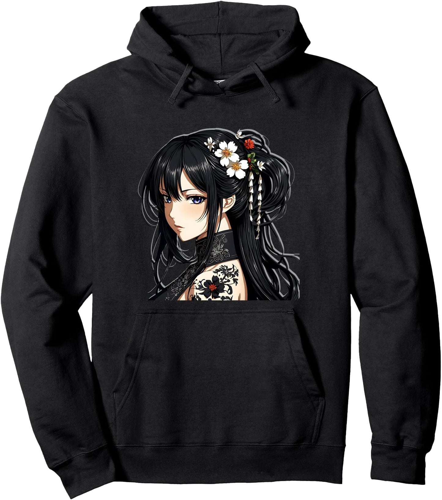 Seinen Anime Men's Vintage Japanese Art Ecchi Manga Anime Pullover Hoodie