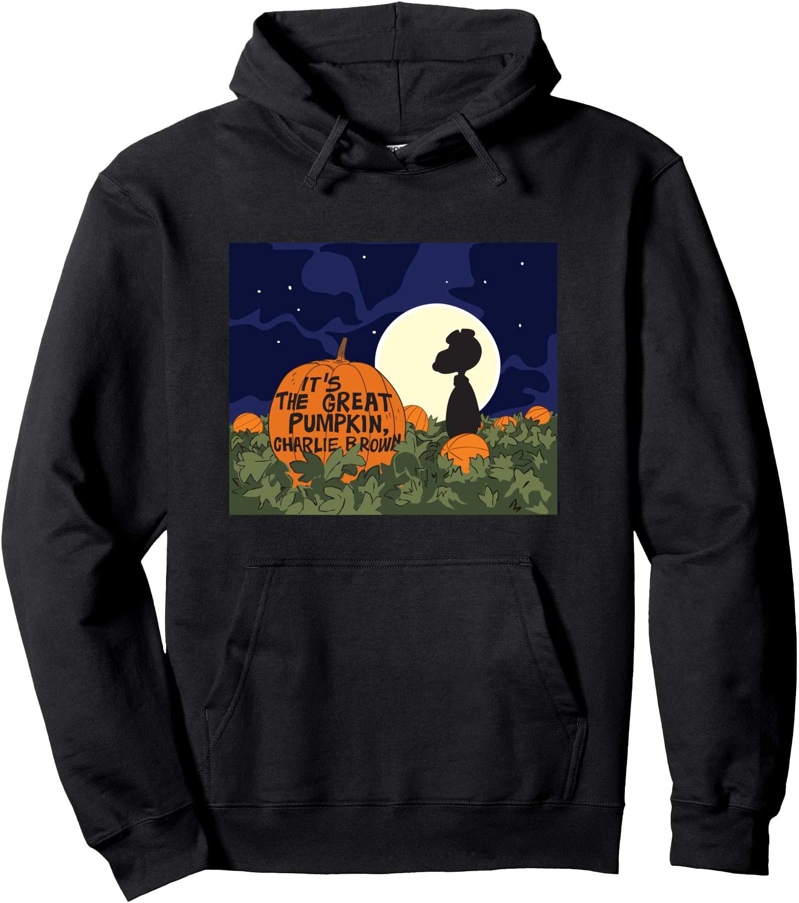 Peanuts Snoopy Its the Great Pumpkin Pullover Hoodie