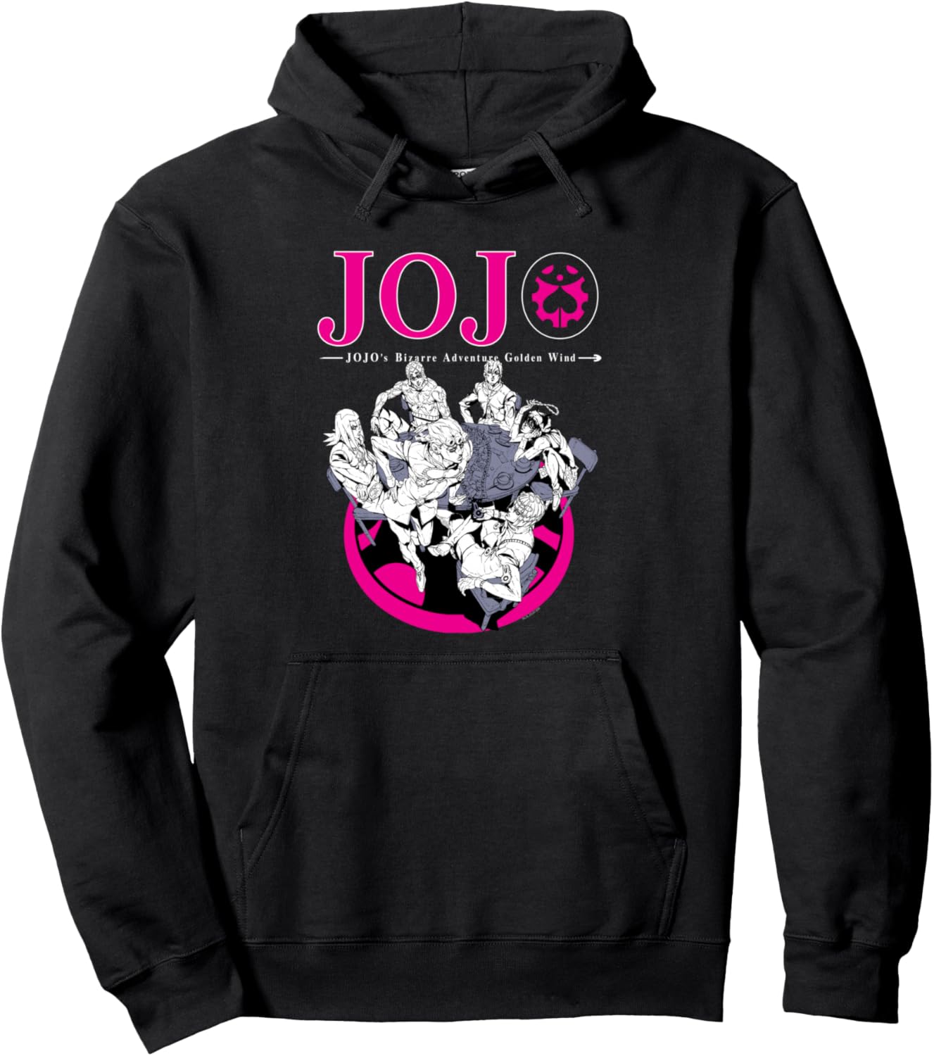 JoJo's Bizarre Adventure Part 5 Golden Wind Bruno's Gang Pullover Hoodie