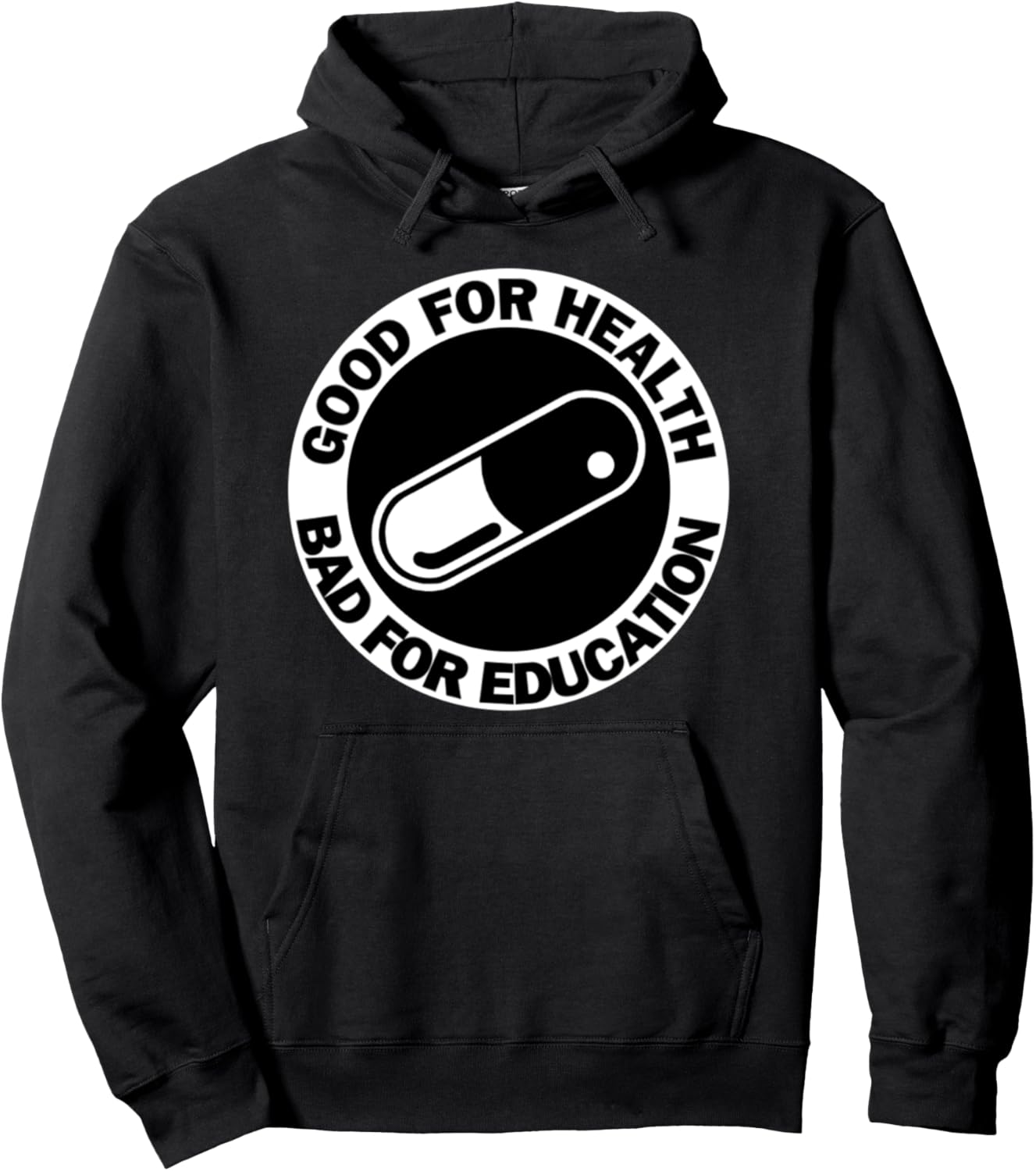 good for health bad for education, manga, anime Pullover Hoodie