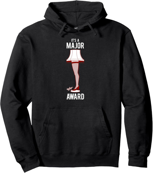 A Christmas Story It's A Major Award Lamp Funny Holiday Pullover Hoodie