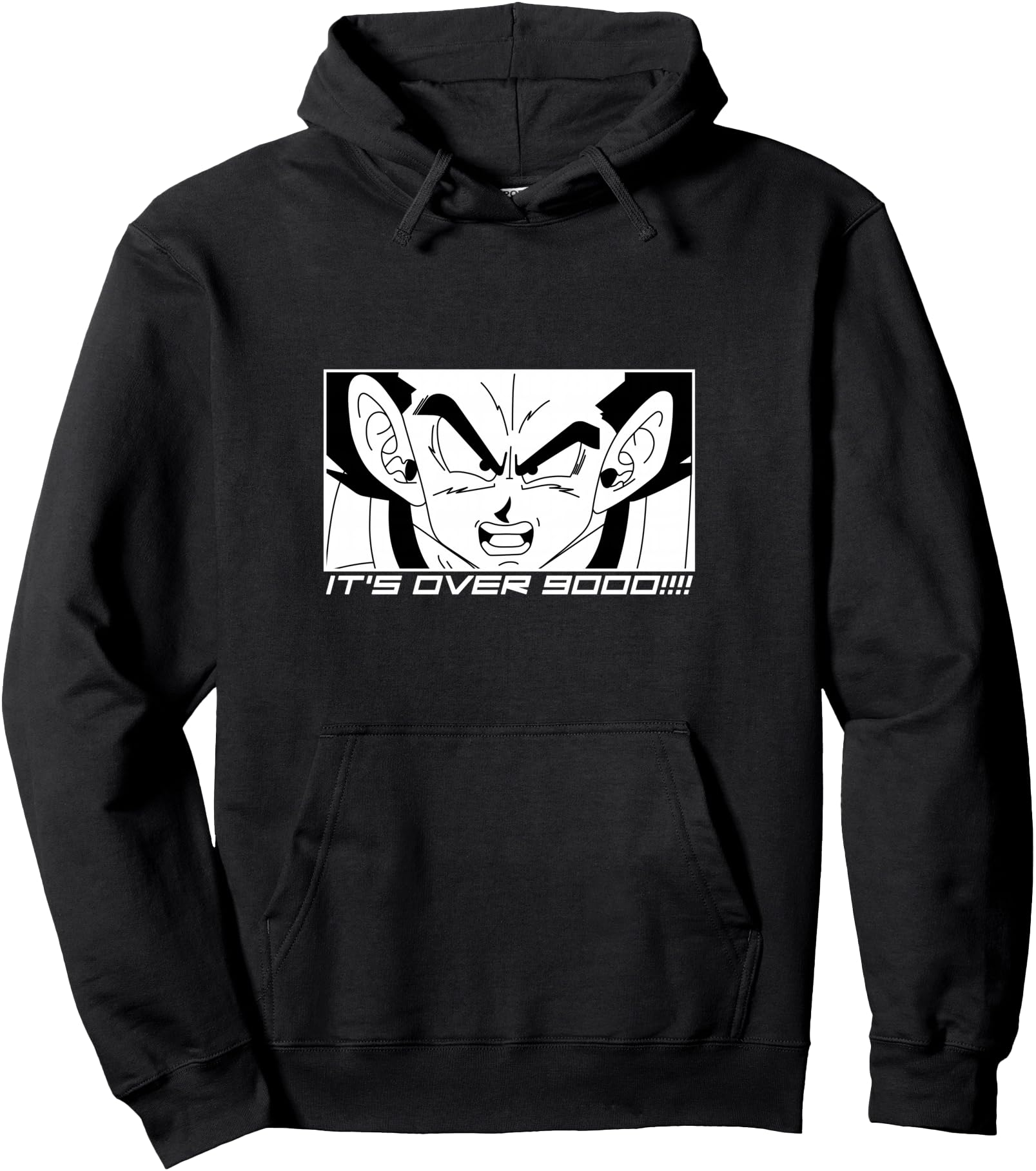 It's Over 9000 Anime Manga Pullover Hoodie