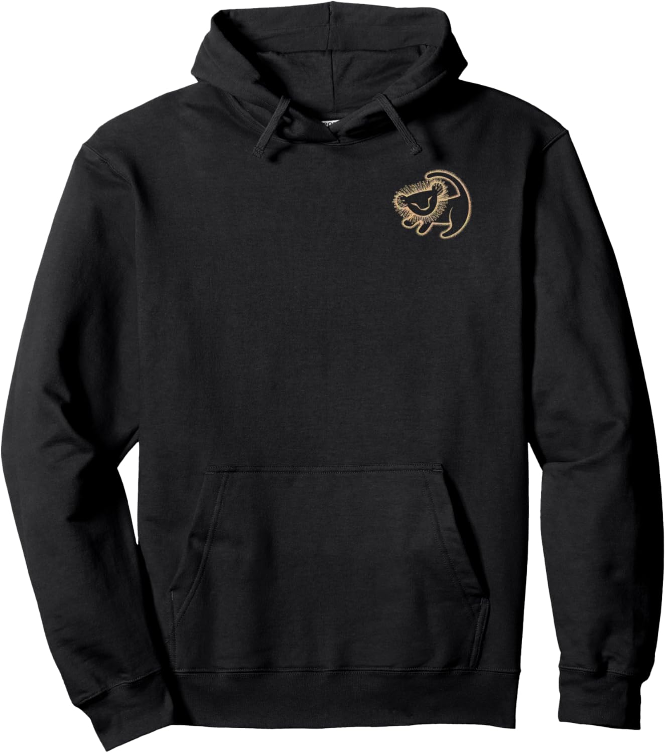 Disney Lion King Simba Gold Cave Painting Hoodie Pullover Hoodie