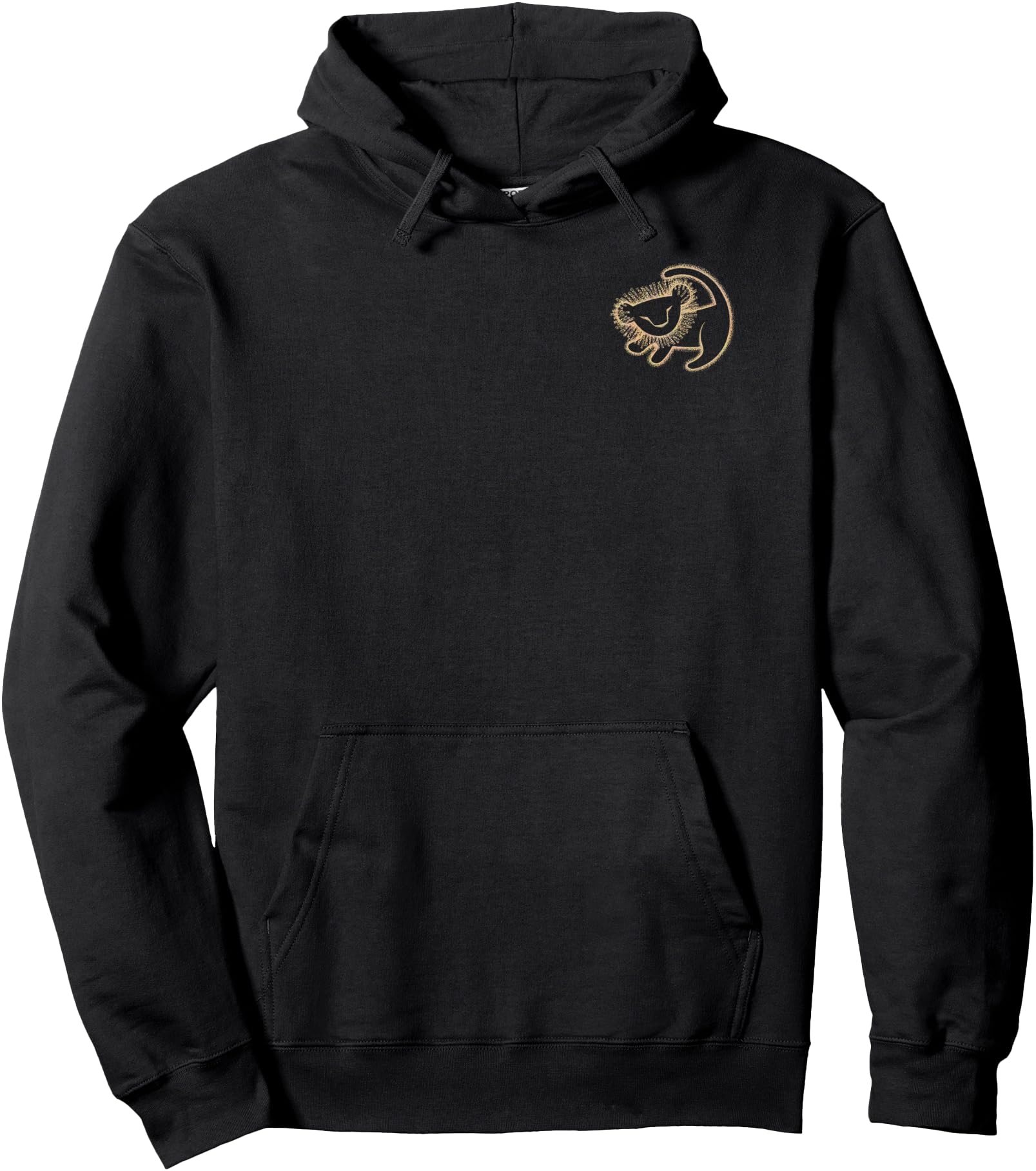 Disney Lion King Simba Gold Cave Painting Hoodie Pullover Hoodie