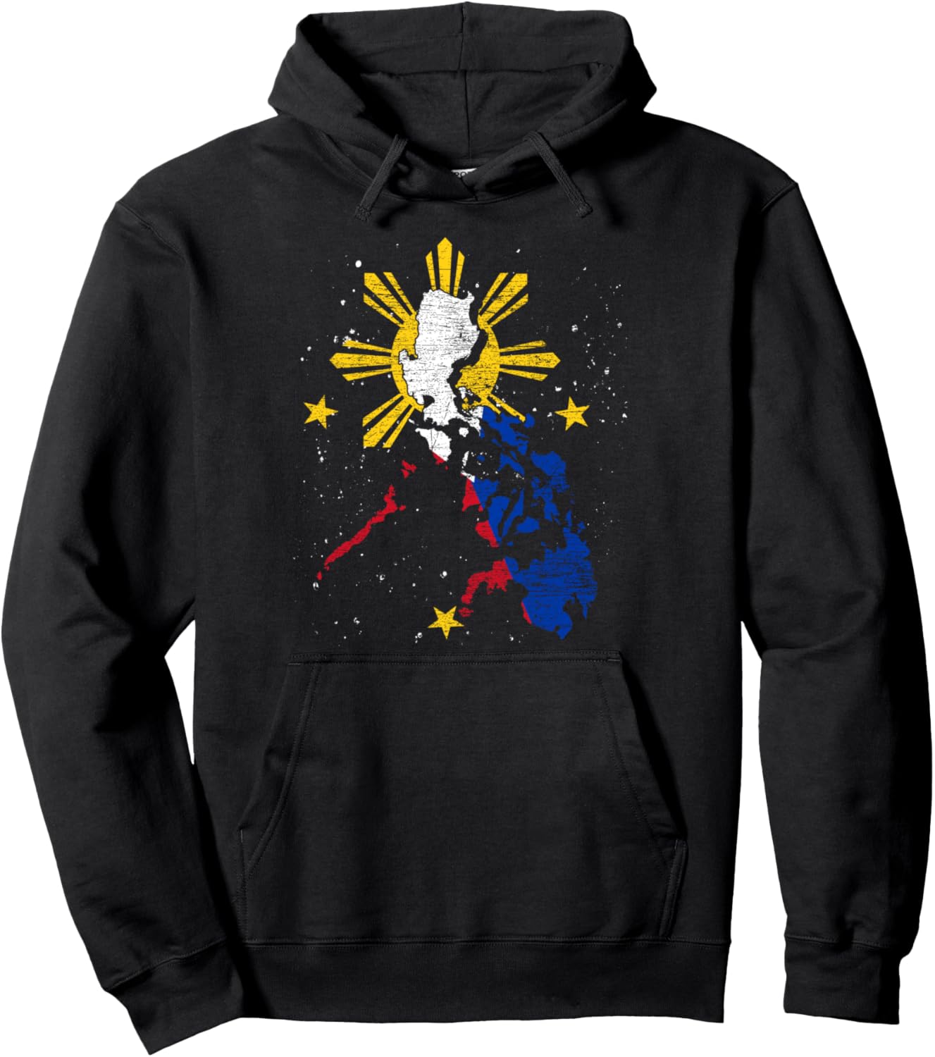 Proud Filipina Philippines Flag Filipino Roots Philippines Pullover Hoodie