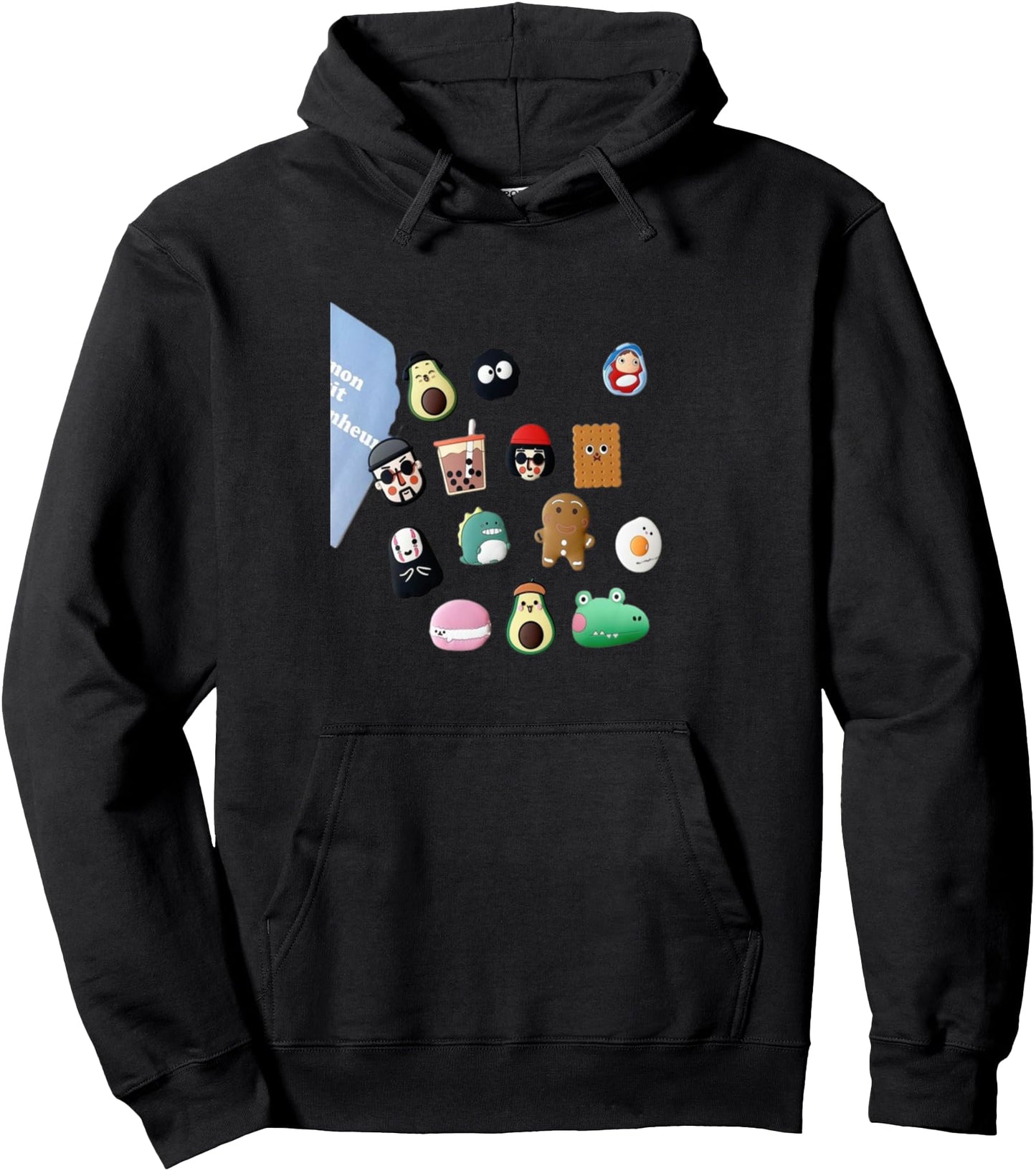 Mens hoodie anime graphics pullover sweater Pullover Hoodie