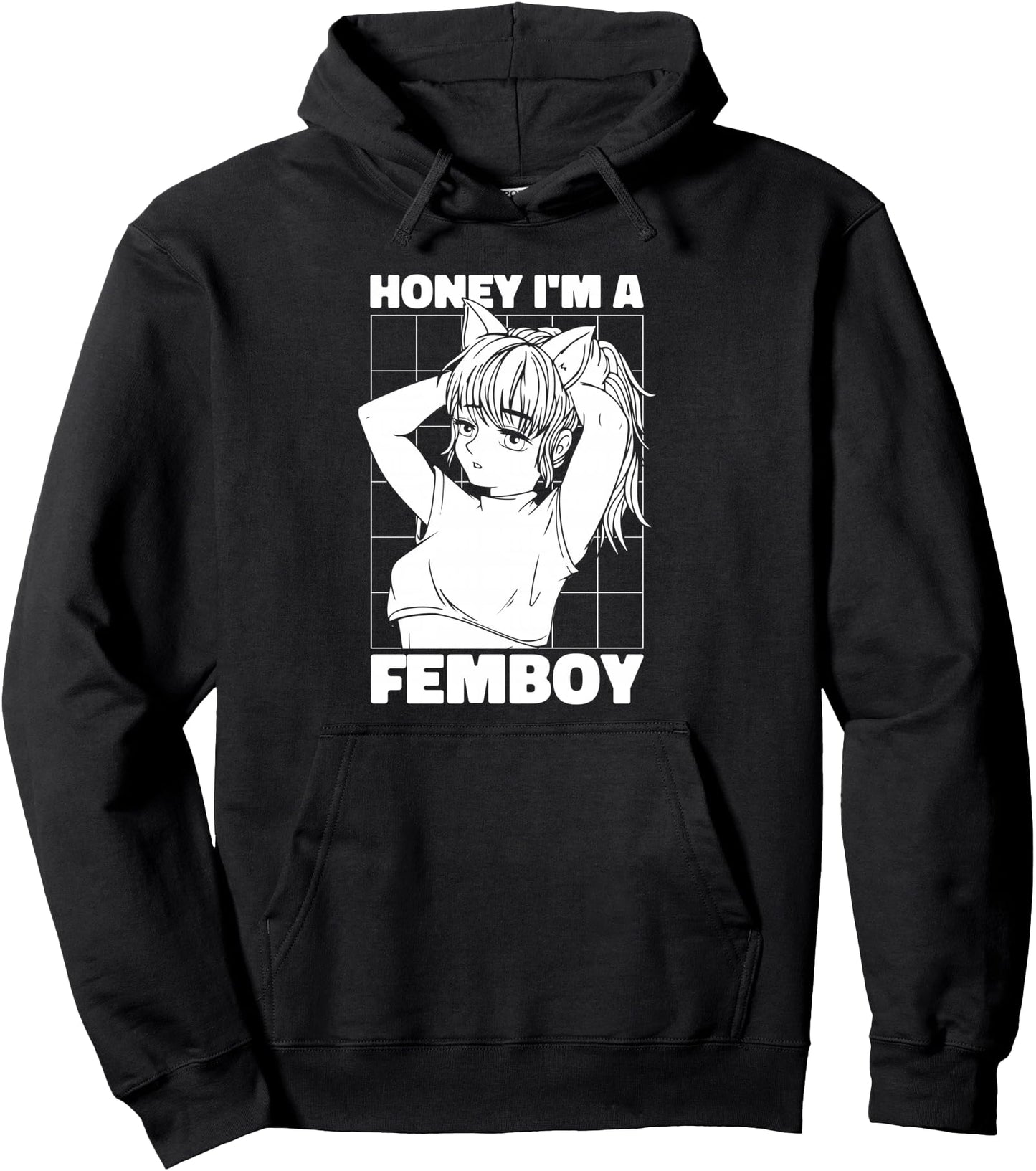 Manga Kawaii Cosplay Otaku - Japanese Japan Femboy Anime Pullover Hoodie