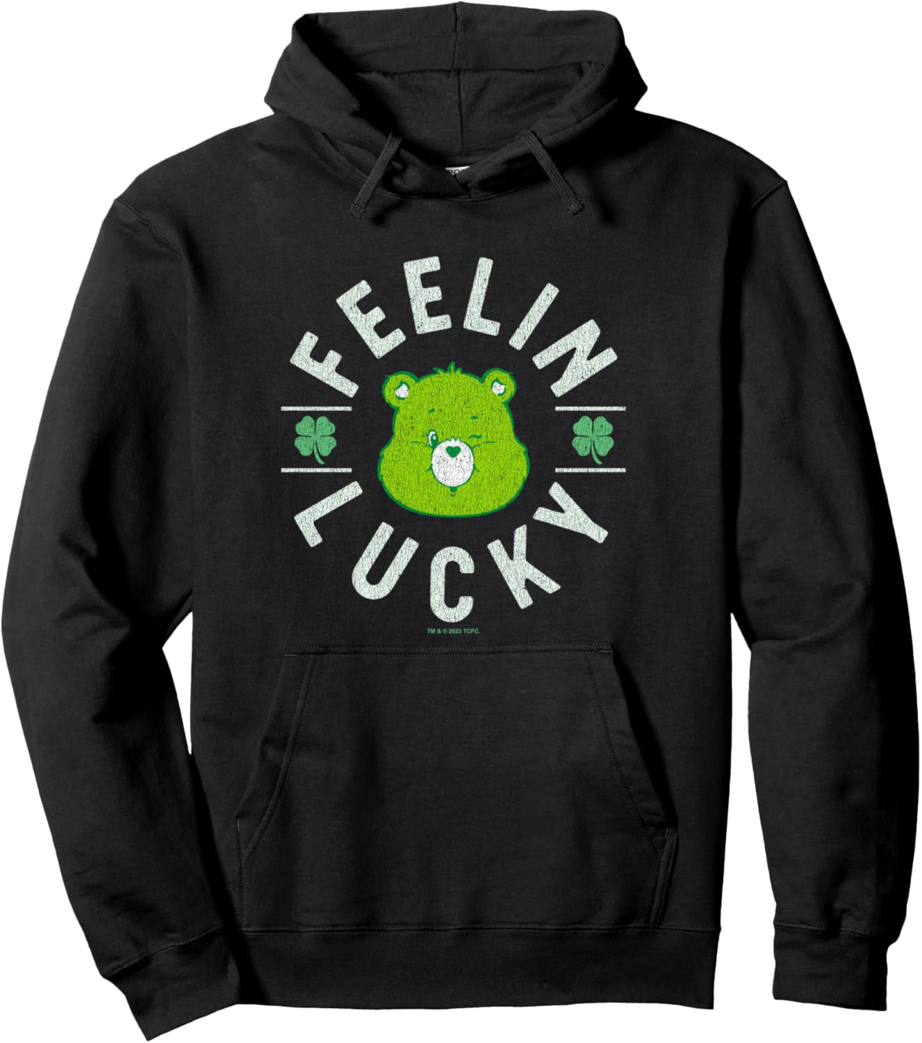Care Bears St. Patrick's Day Feelin' Lucky Vintage Pullover Hoodie