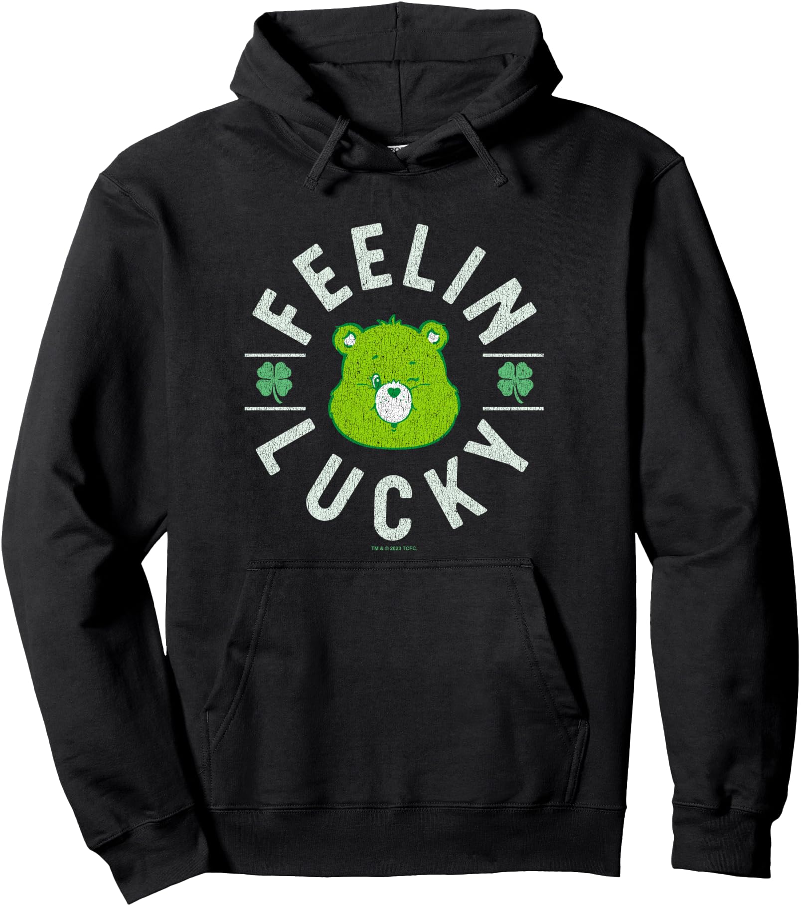 Care Bears St. Patrick's Day Feelin' Lucky Vintage Pullover Hoodie