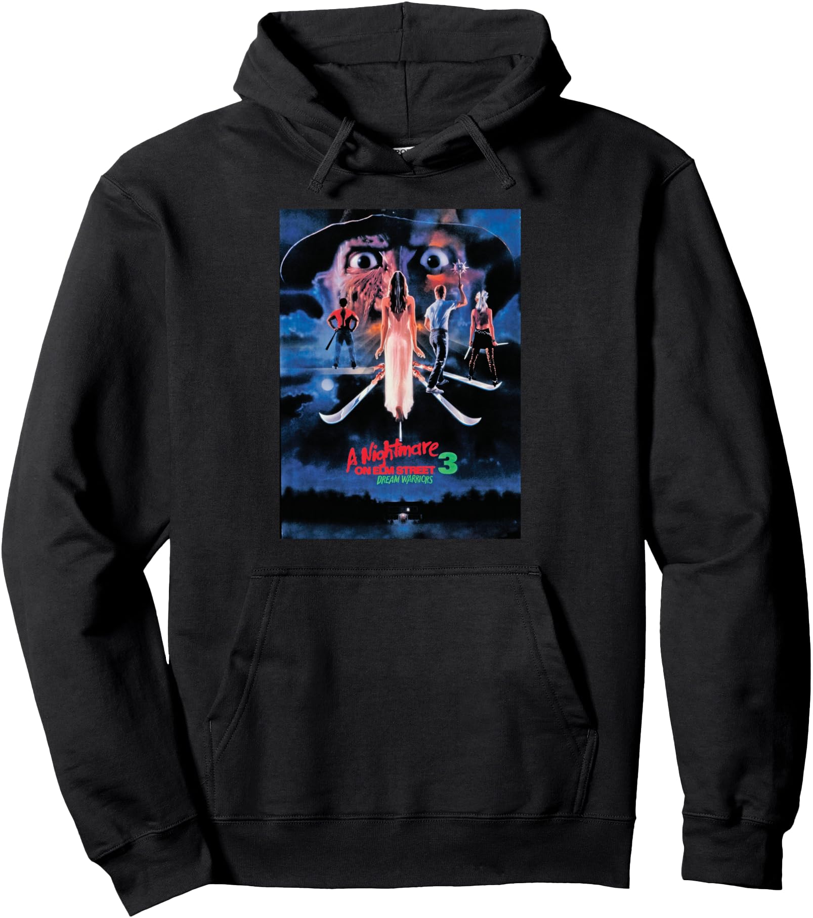 A Nightmare On Elm Street 3 Dream Warriors Poster Pullover Hoodie