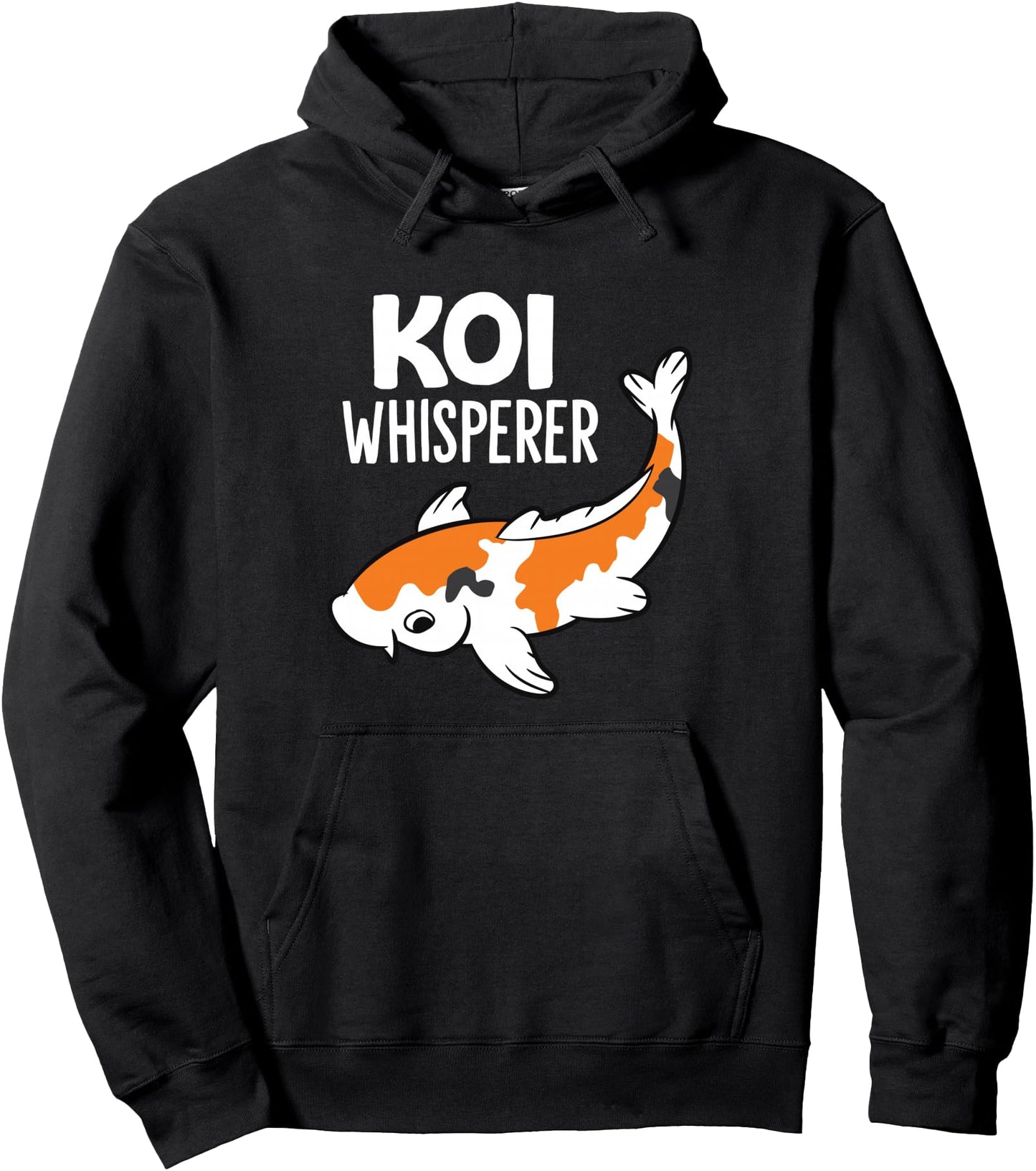 Koi Whisperer Aquarium Japanese Koi Pullover Hoodie