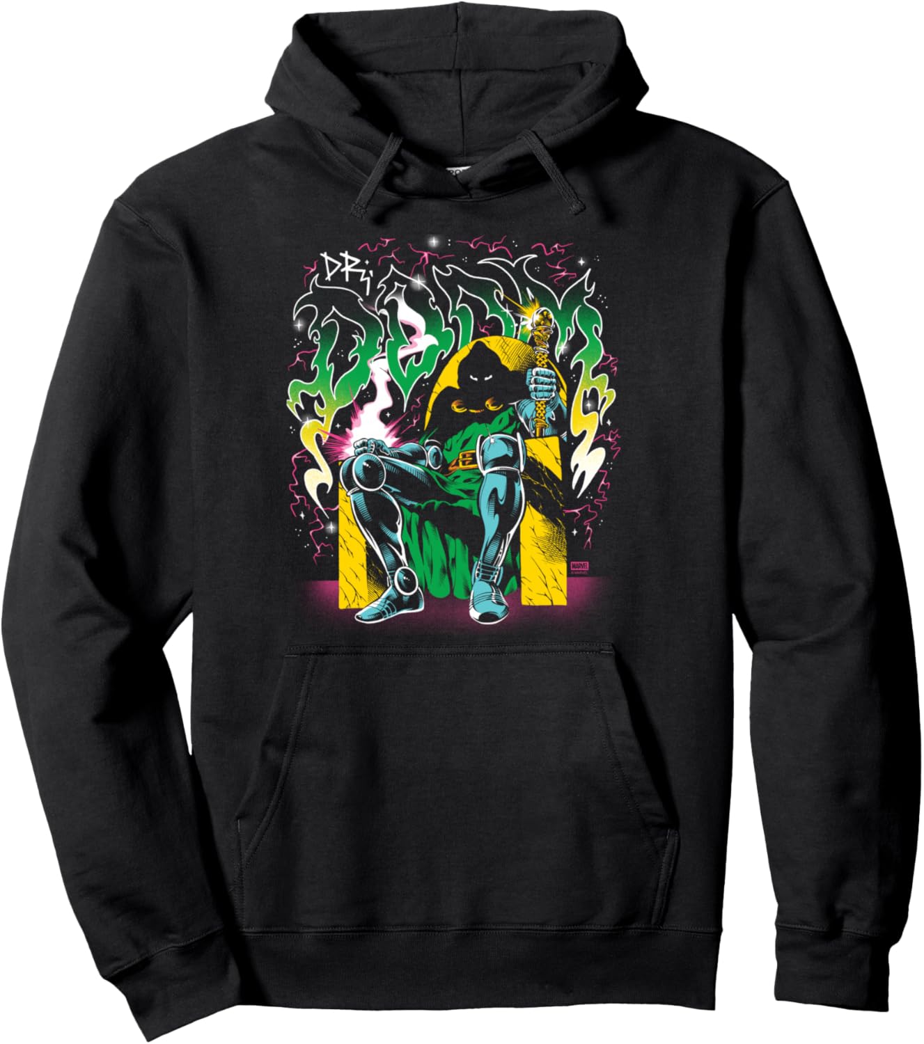 Doctor Doom Cosmic Power Unleashed Pullover Hoodie
