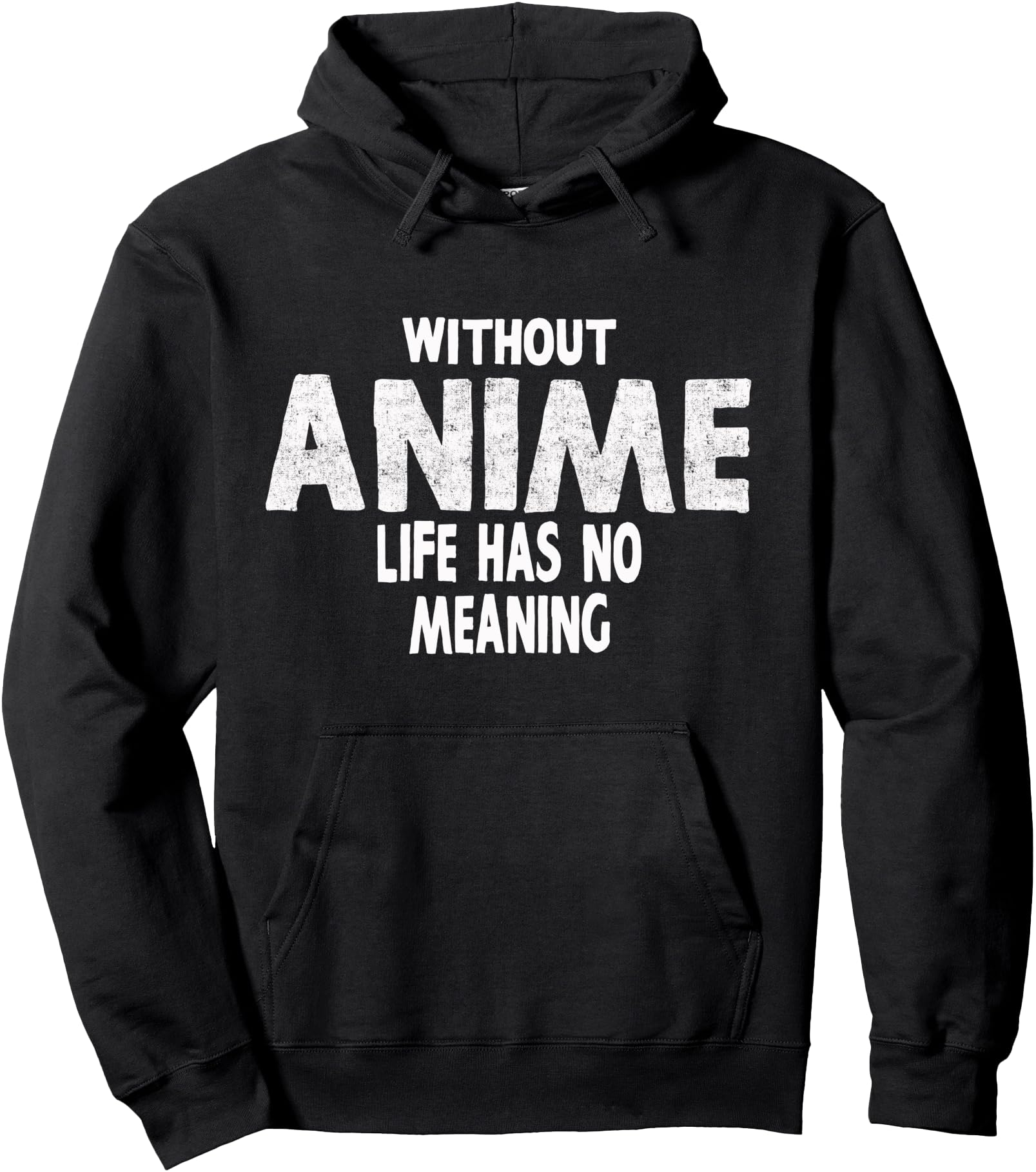 Funny Anime For Fans, Girls, Boys and Teens Pullover Hoodie