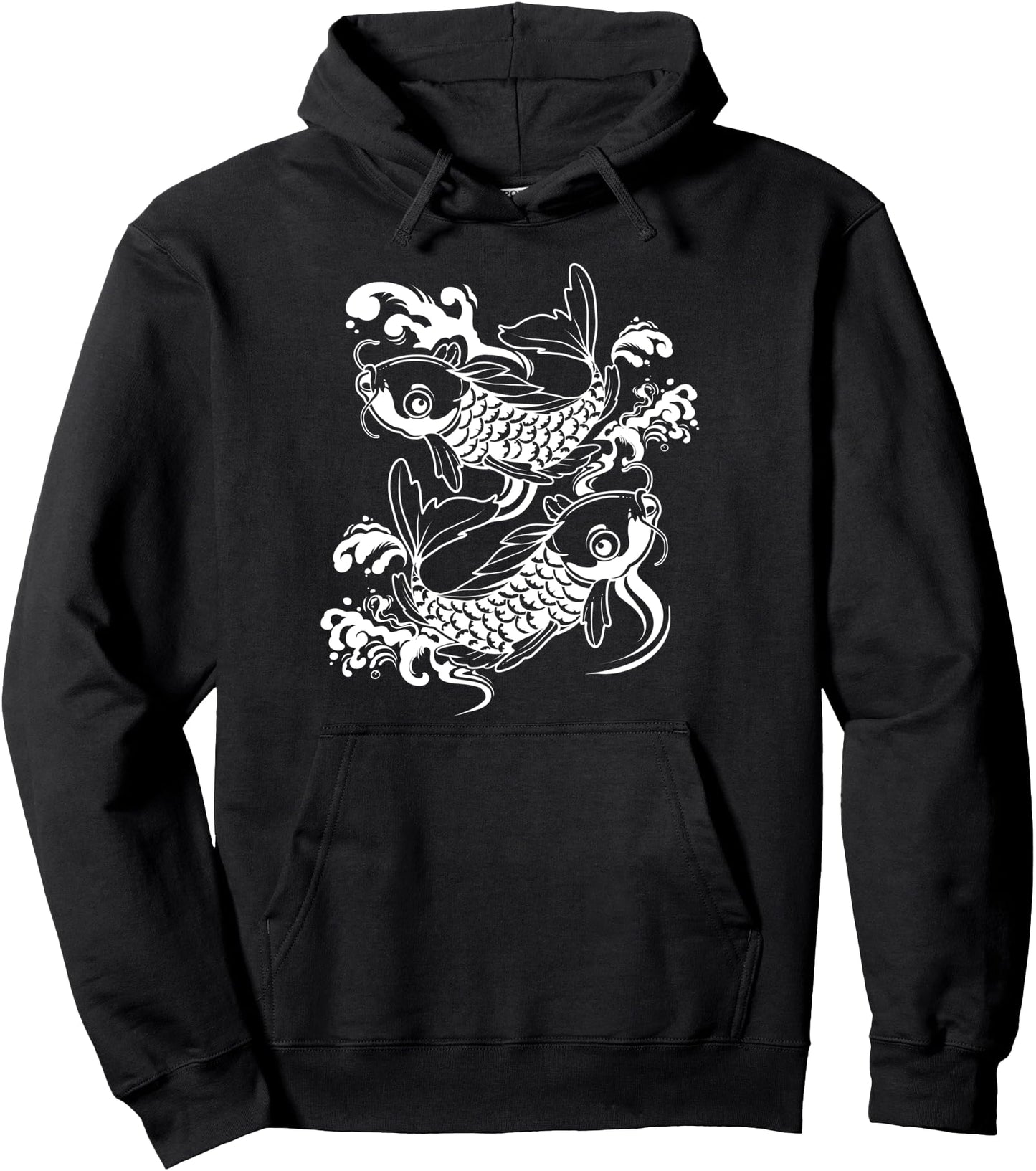 Japan Koi Fish Japanese Tattoo Pullover Hoodie