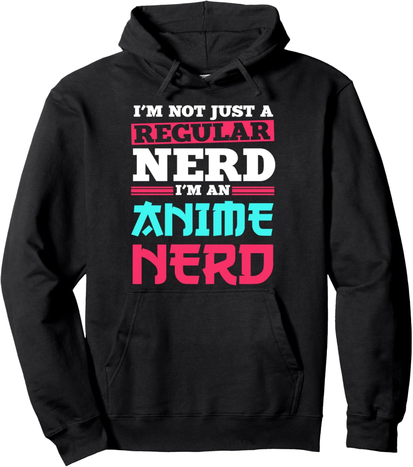 Anime Nerd Clothing Manga Art Cosplay Otaku Gift Anime Pullover Hoodie