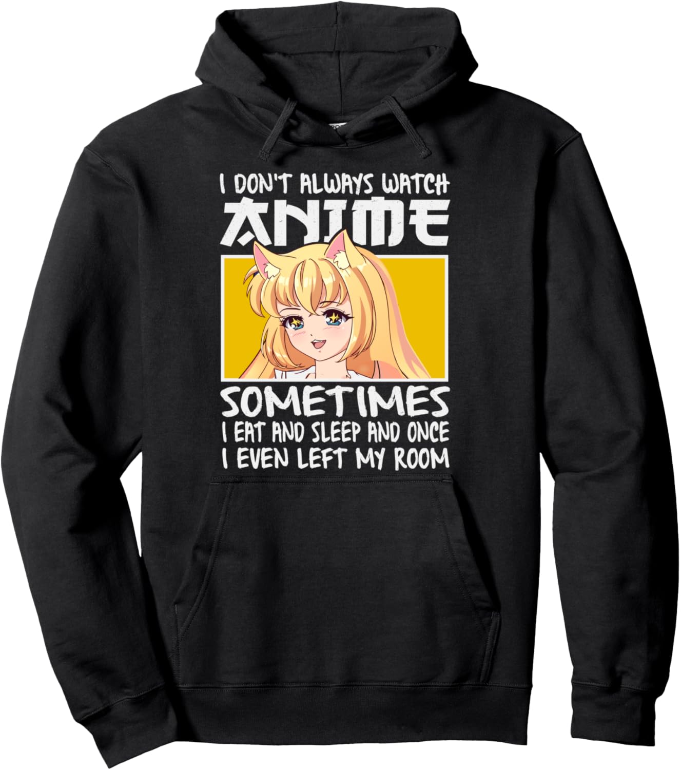 Anime Gifts For Women Teen Girls Men Anime Merch Anime Lover Pullover Hoodie