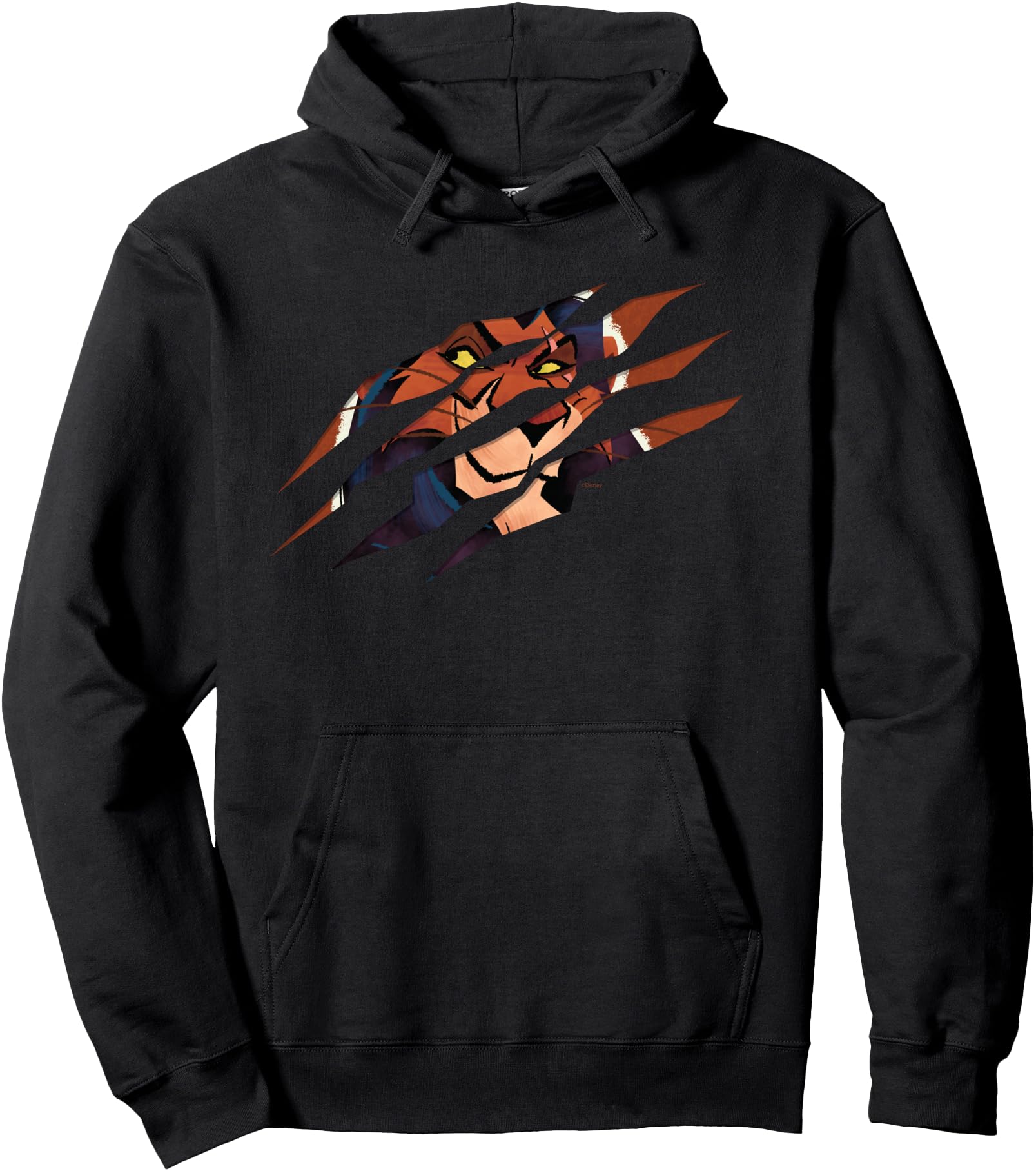 Disney Villains Scar Claw Slash The Lion King Pullover Hoodie