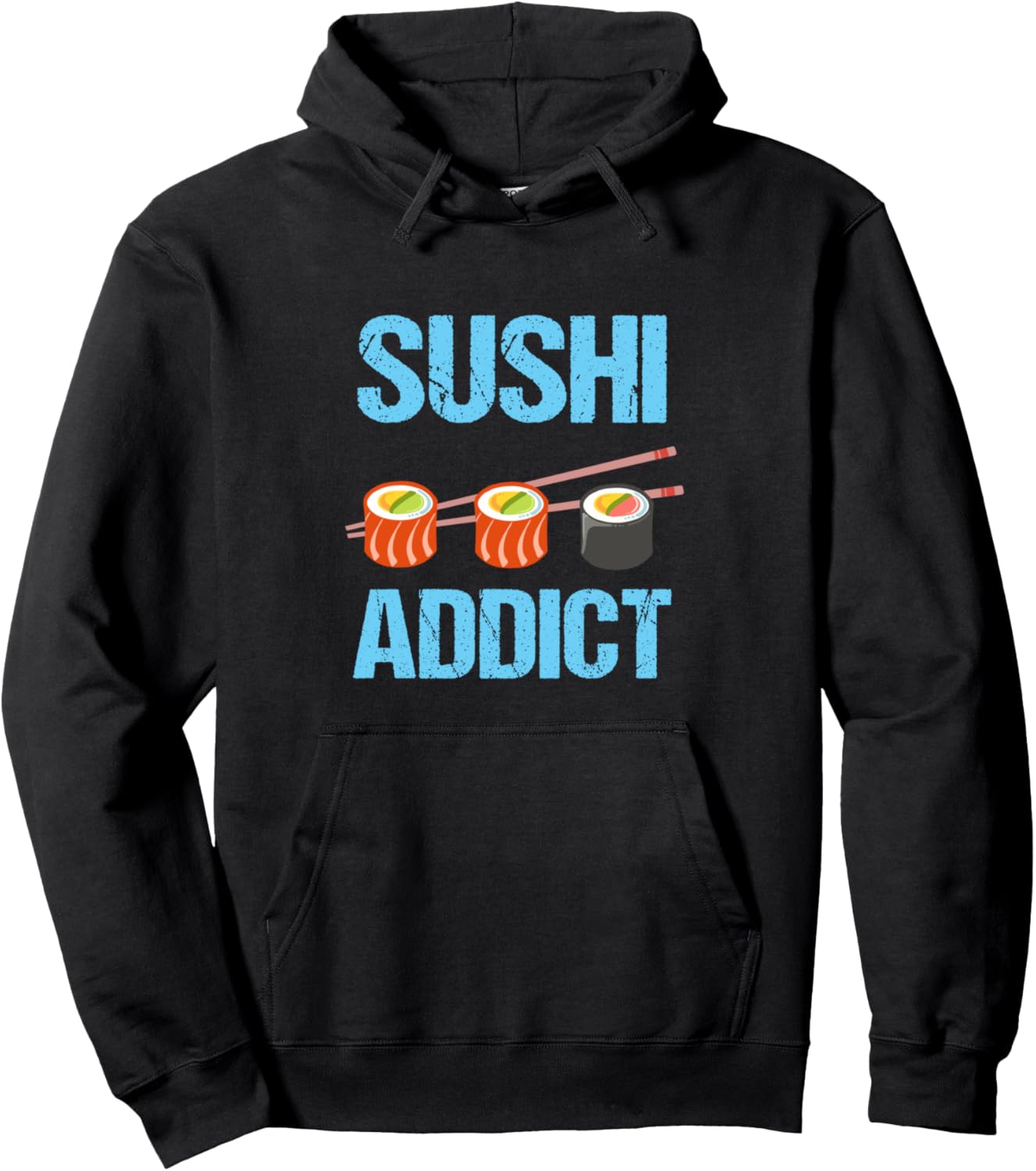 Sushi Lover Gift Japanese Sashimi Anime Pullover Hoodie