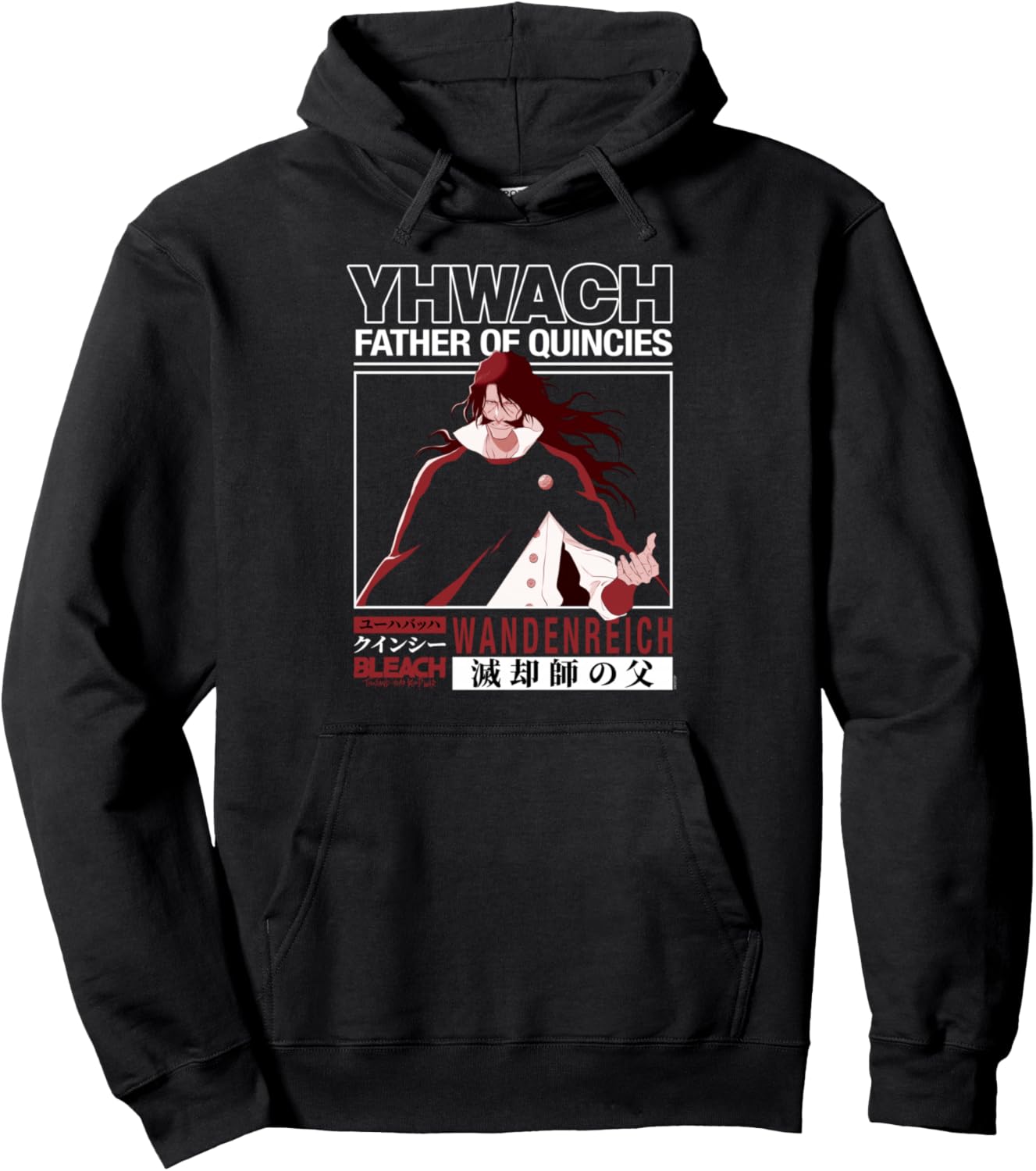 BLEACH: TYBW Yhwach Father of Quincies Wandenreich Anime Pullover Hoodie