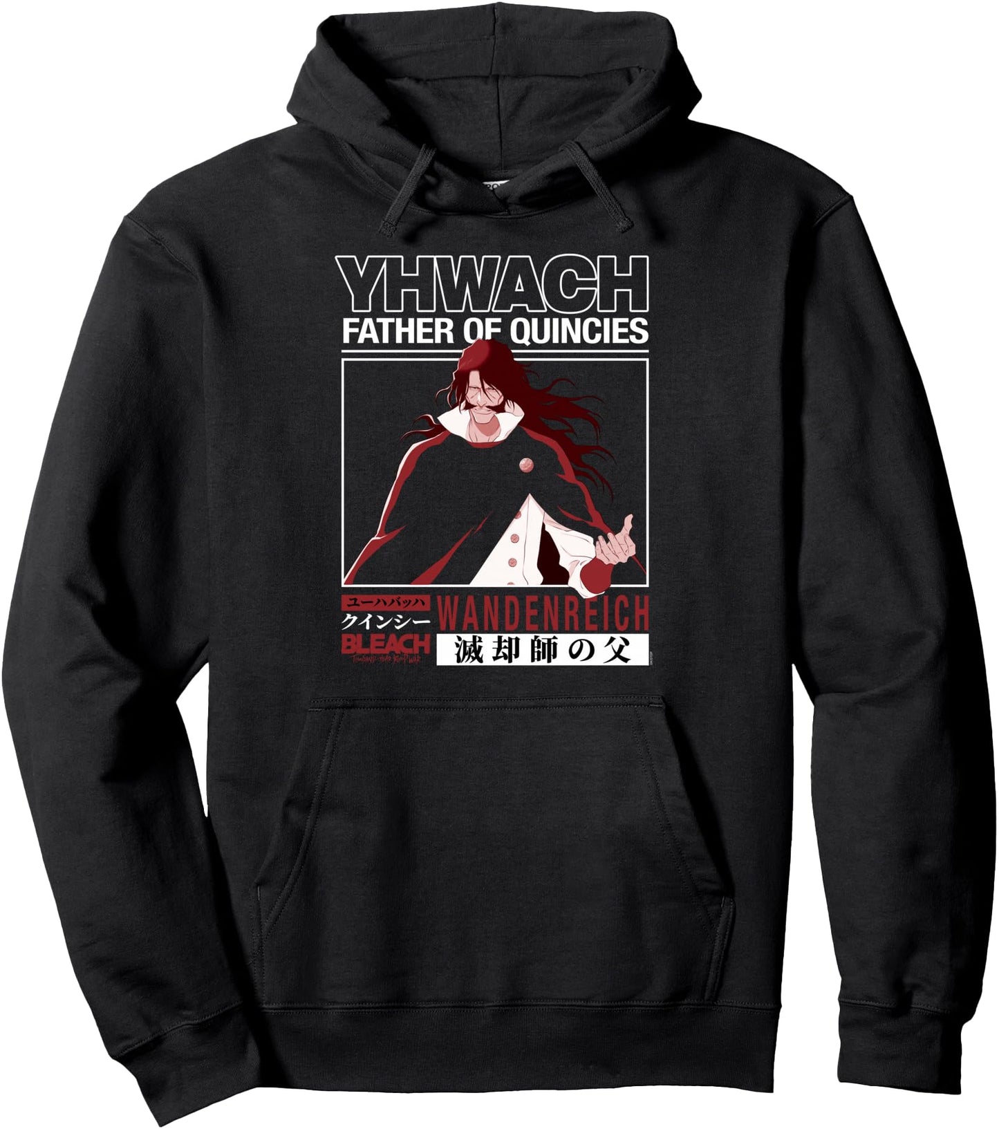 BLEACH: TYBW Yhwach Father of Quincies Wandenreich Anime Pullover Hoodie