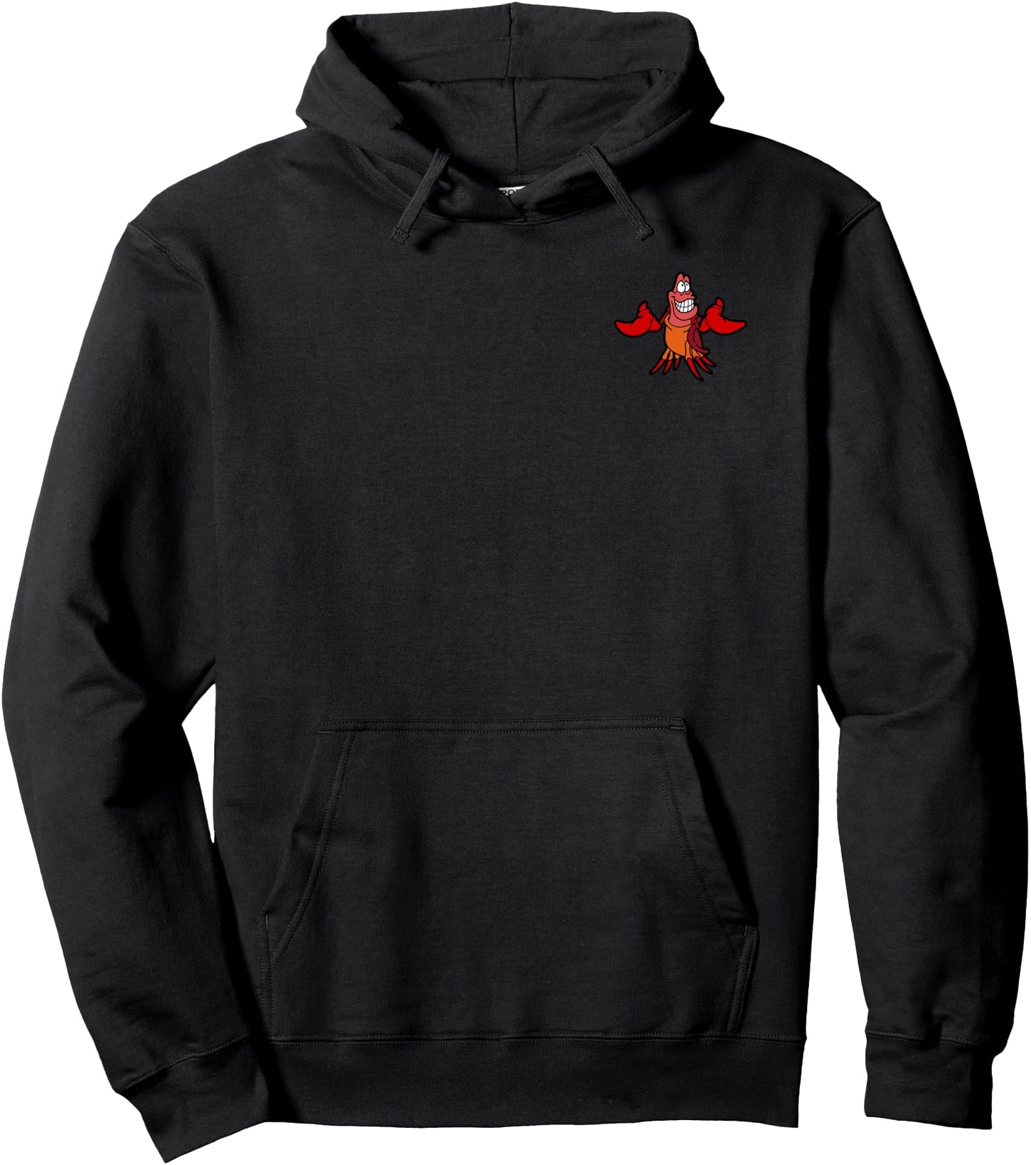 Disney The Little Mermaid Sebastian Crab Pocket Icon Pullover Hoodie
