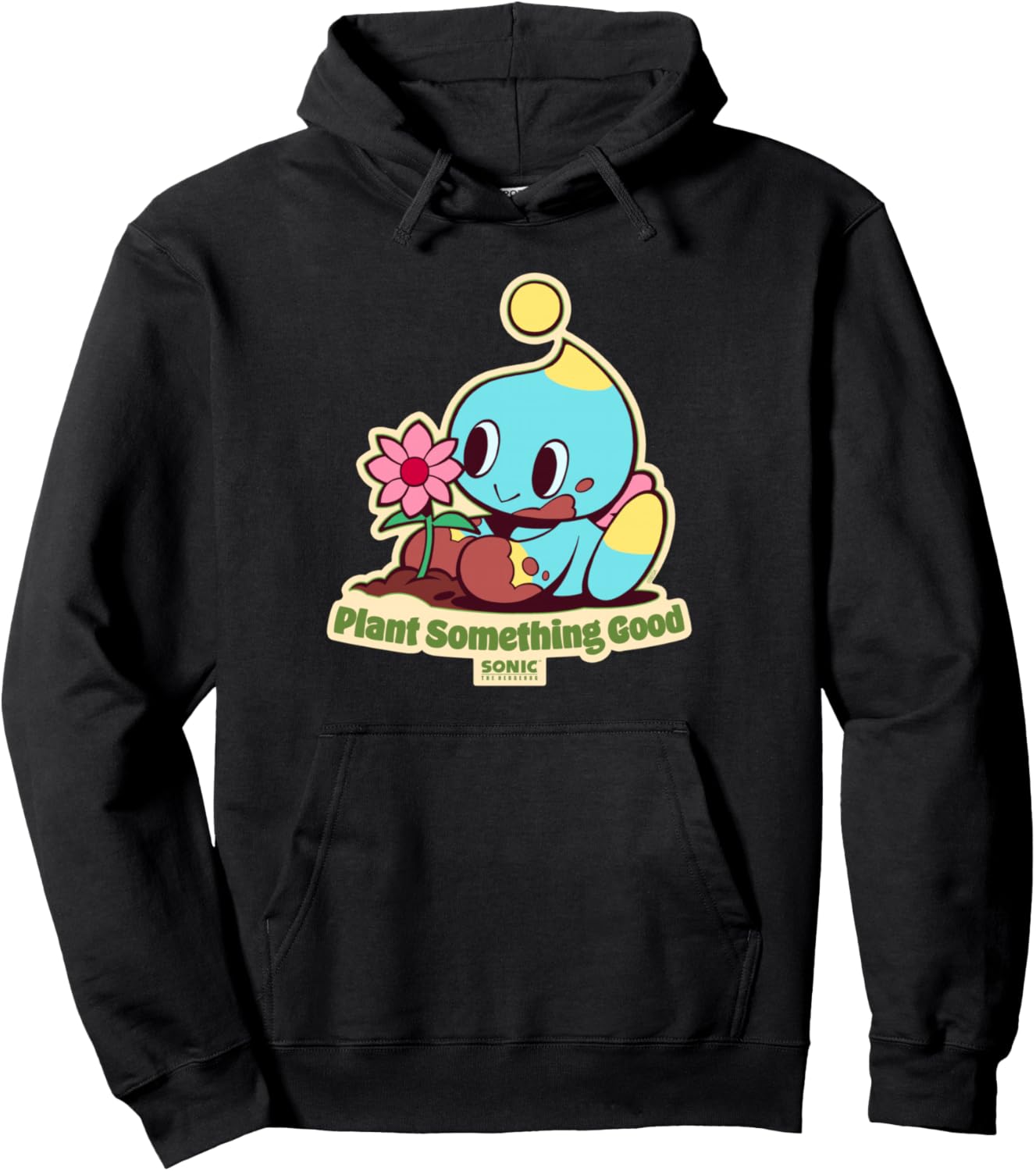 Sonic the Hedgehog - Plant Something Good Earth Day Chao Pullover Hoodie