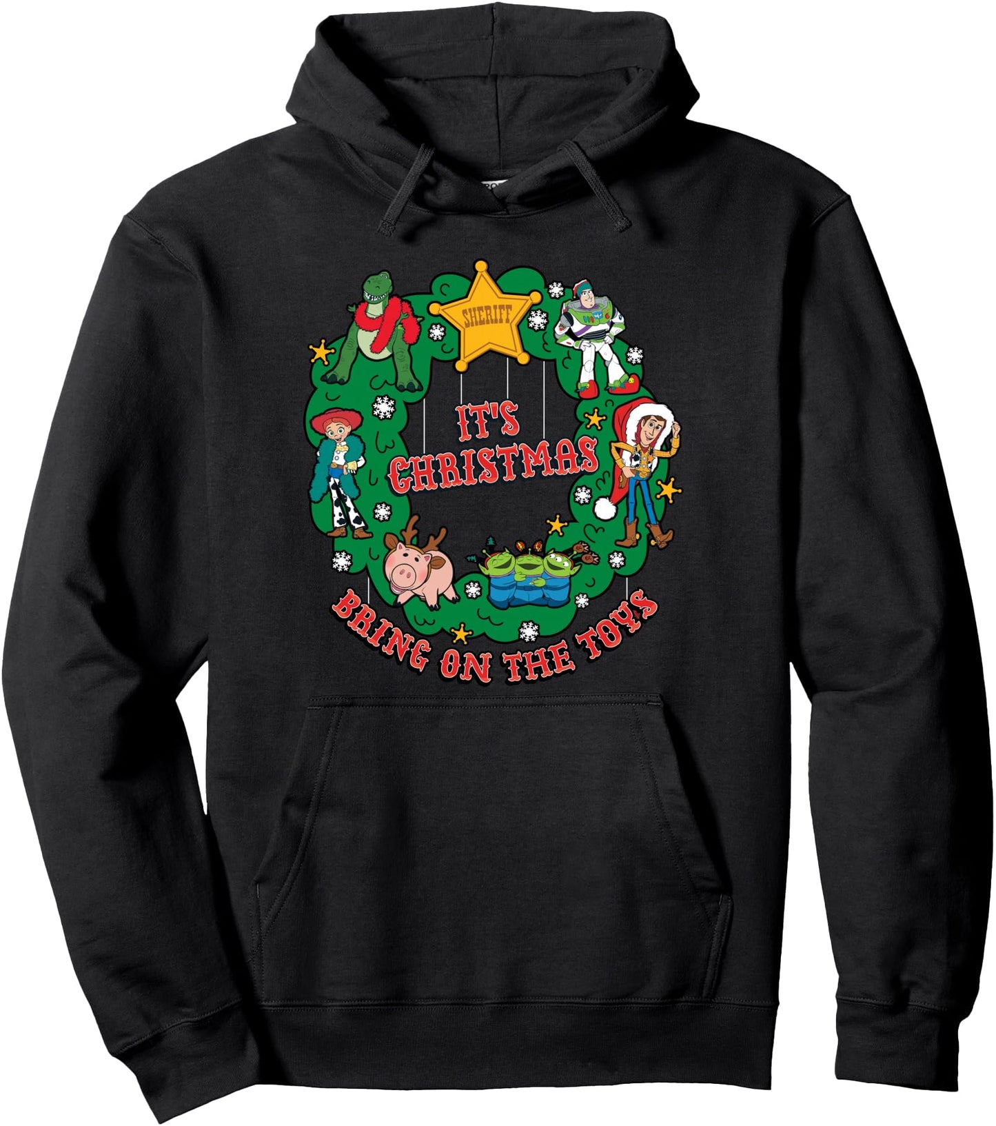 Disney & Pixar's Toy Story It's Christmas, Bring on the Toys Pullover Hoodie