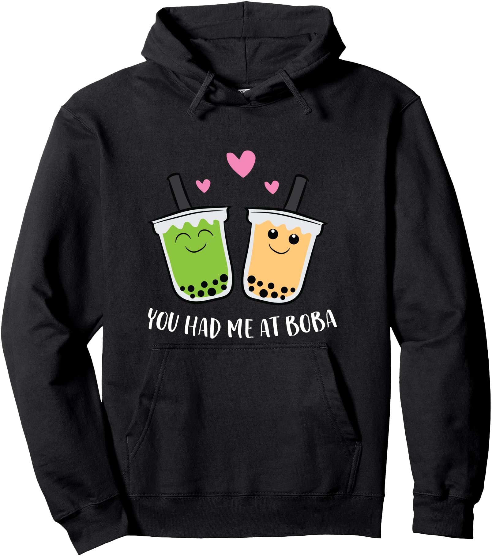 You Had Me At Boba Tea Pullover Hoodie