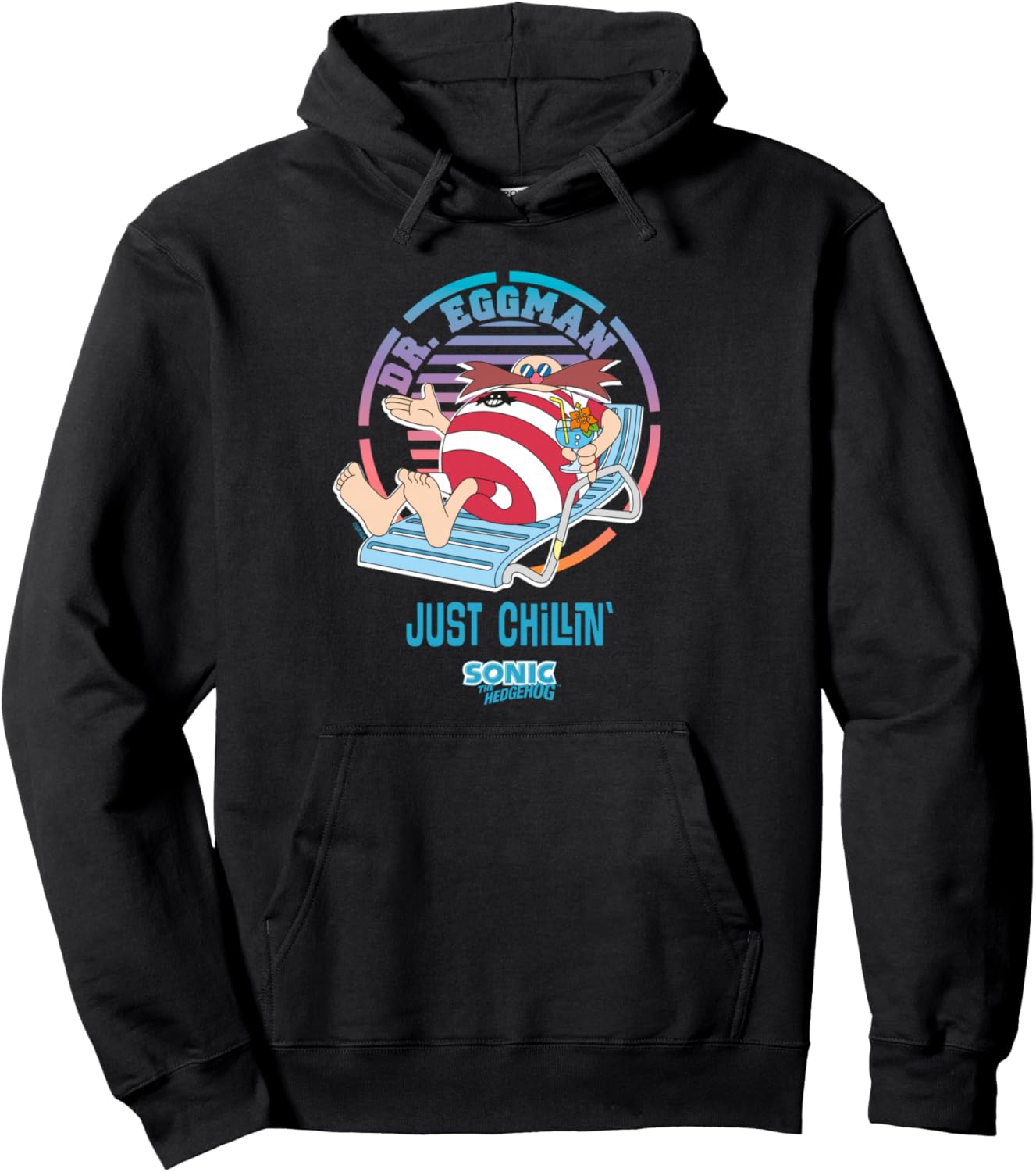 Sonic the Hedgehog - Just Chillin Dr. Eggman Pullover Hoodie