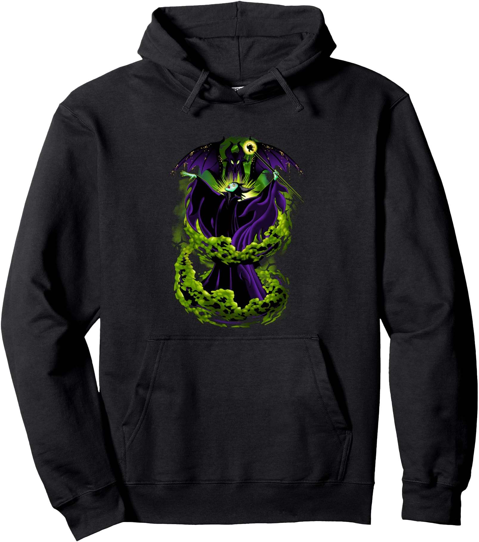 Disney Villains Maleficent Dragon Transformation Pullover Hoodie