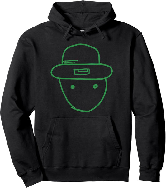Amateur Leprechaun Sketch Pullover Hoodie