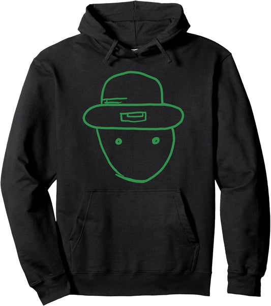 Amateur Leprechaun Sketch Pullover Hoodie