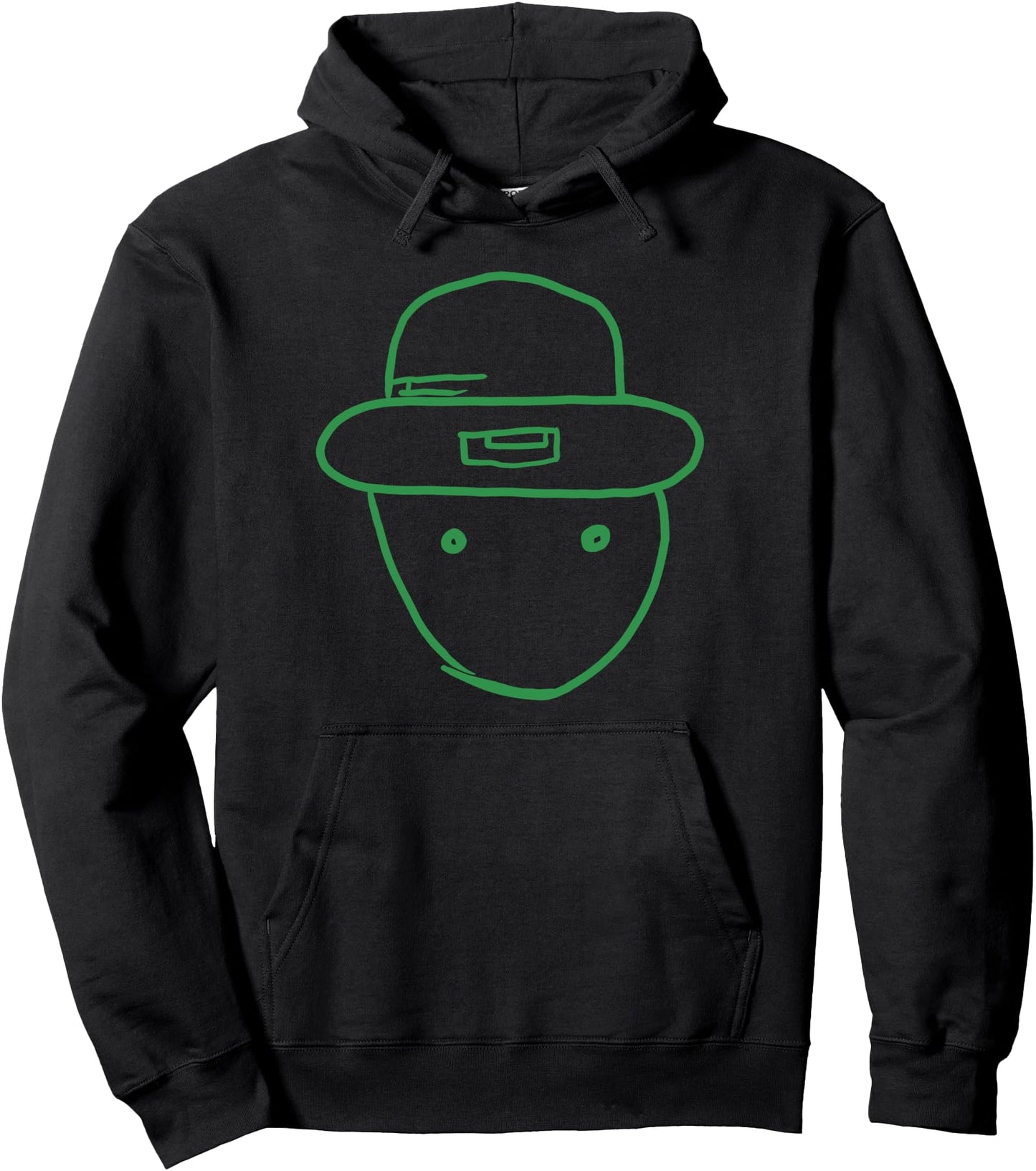Amateur Leprechaun Sketch Pullover Hoodie