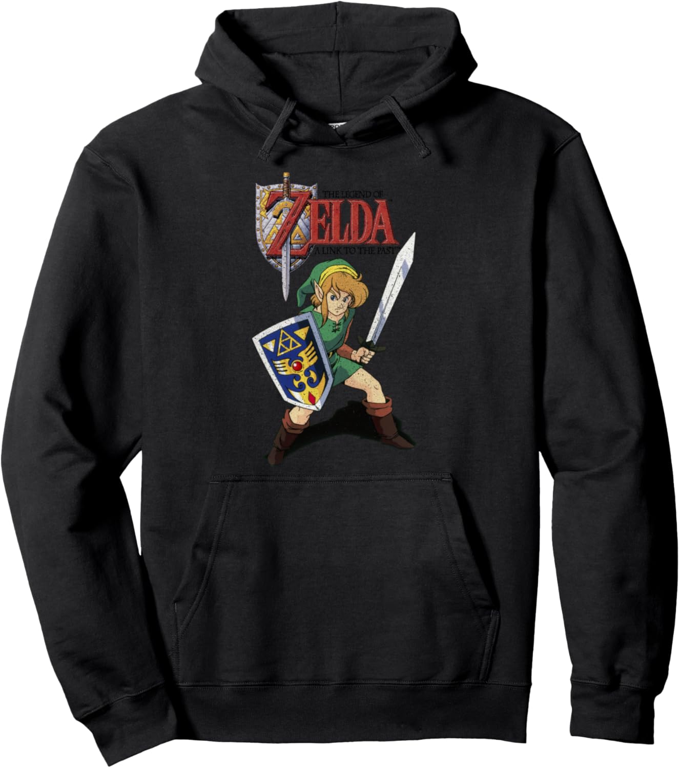 Legend of Zelda Link To The Past Cartoon Art Graphic Hoodie Pullover Hoodie