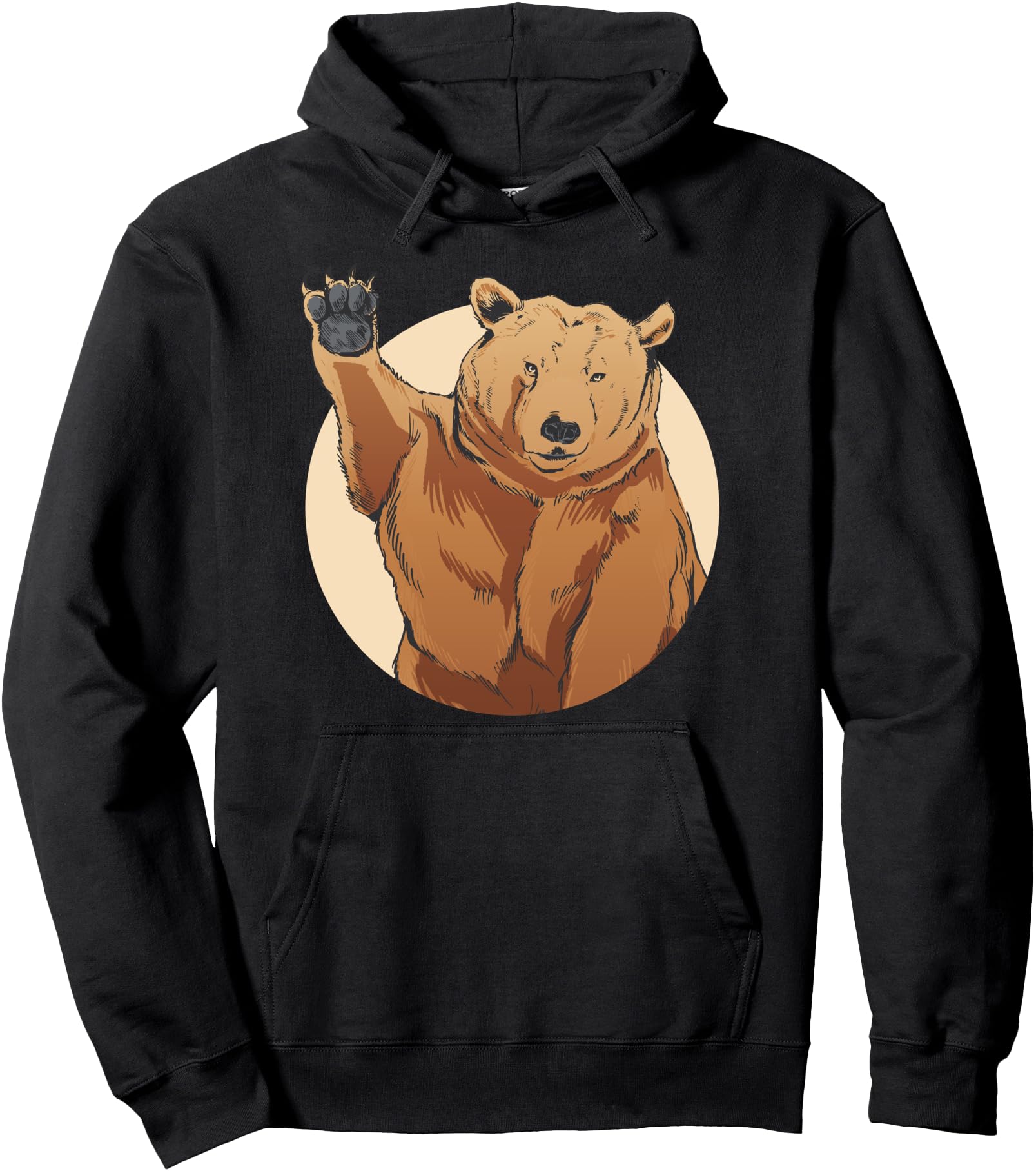 Russian Bear With Saying Russian Soul For Russians Russia Pullover Hoodie