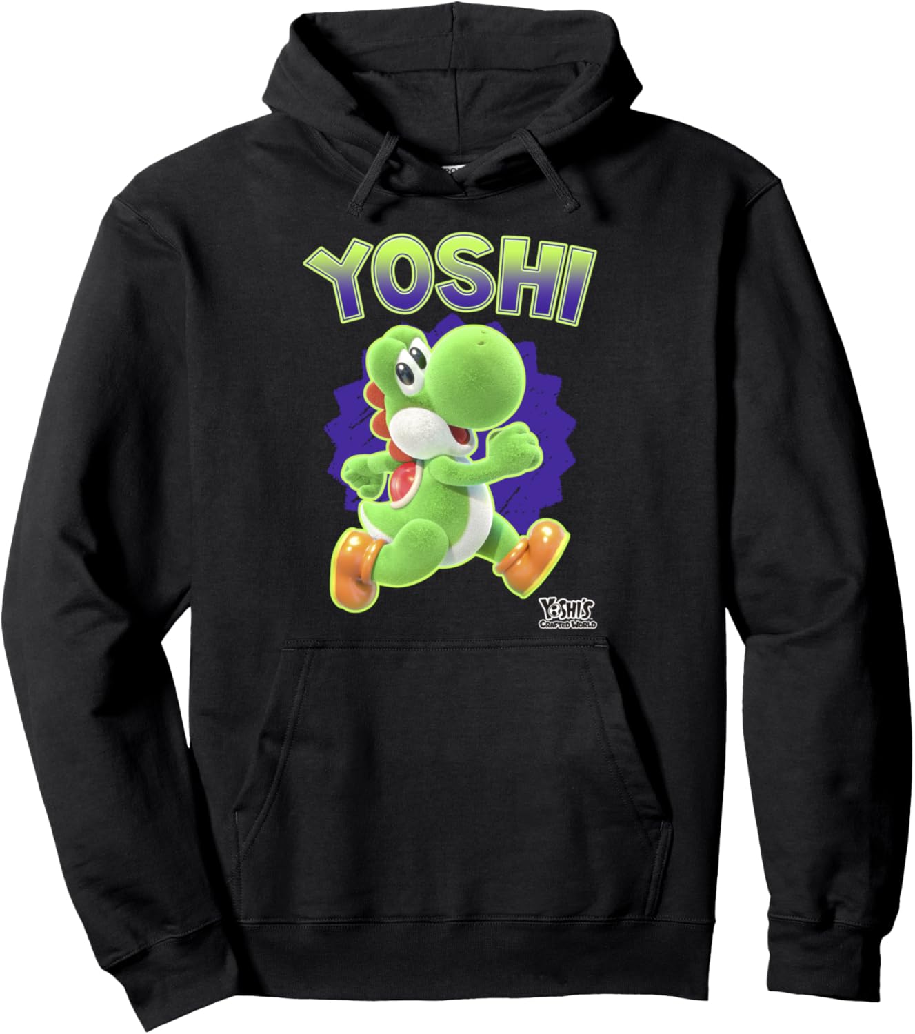 Yoshi's Crafted World Side Run Cute Portrait Pullover Hoodie