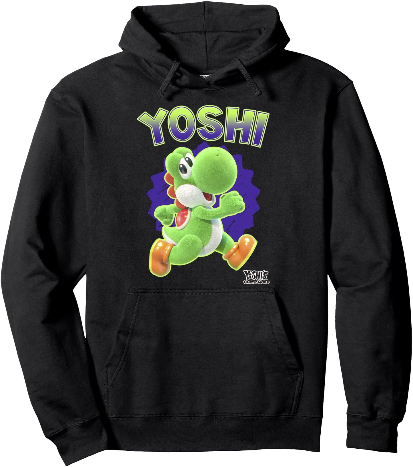 Yoshi's Crafted World Side Run Cute Portrait Pullover Hoodie