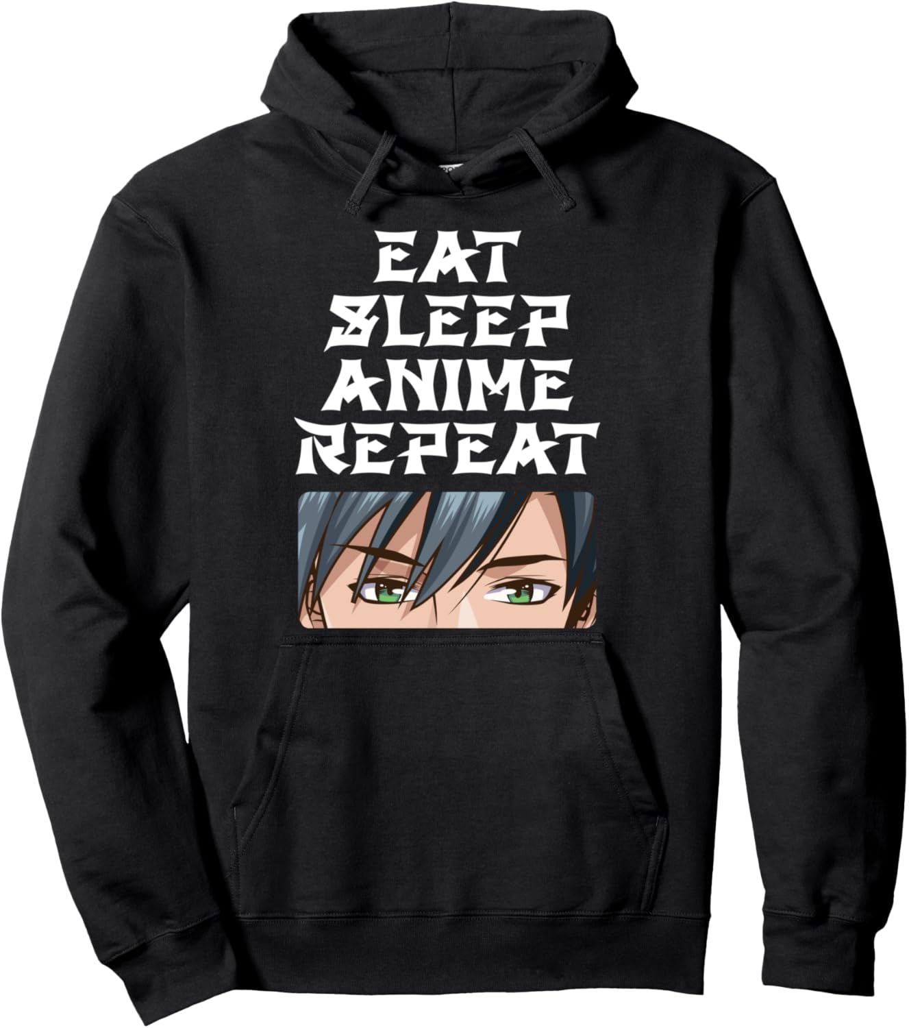 Eat Sleep Anime Repeat Anime Manga for Teen Girls Men Women Pullover Hoodie
