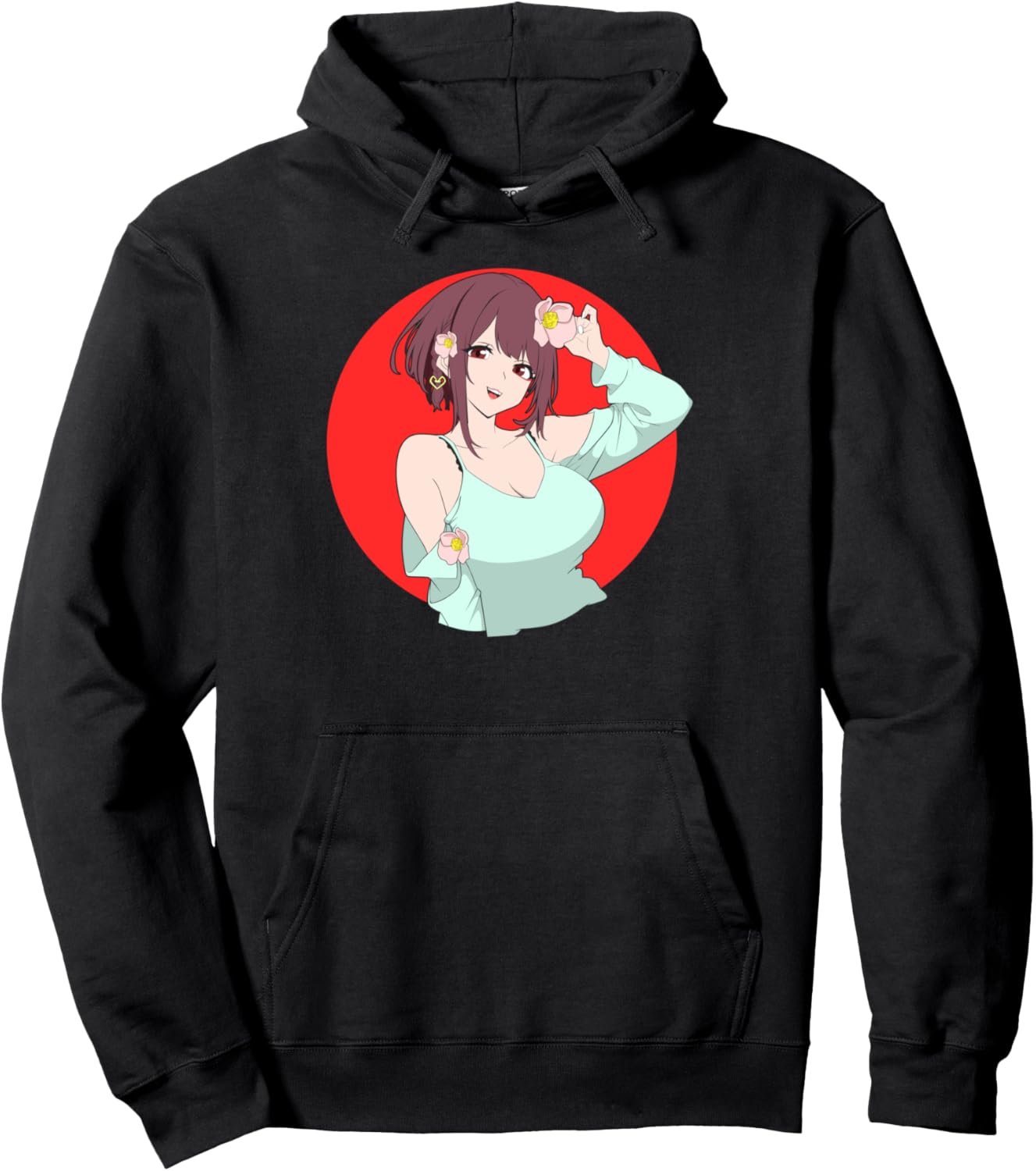 Kawaii Anime Girl Anime Lover Japanese Otaku Anime Girl Pullover Hoodie