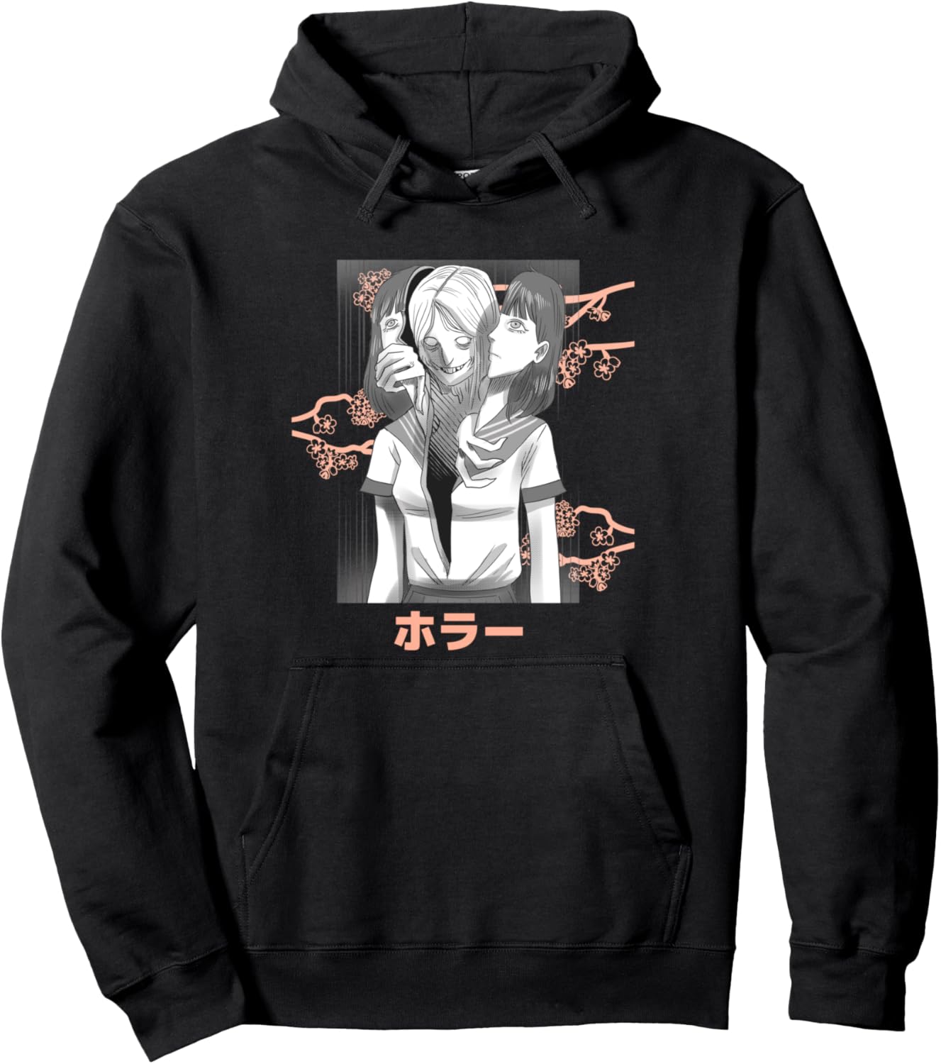 Horror Manga shirt, Japanese Manga Anime Pullover Hoodie