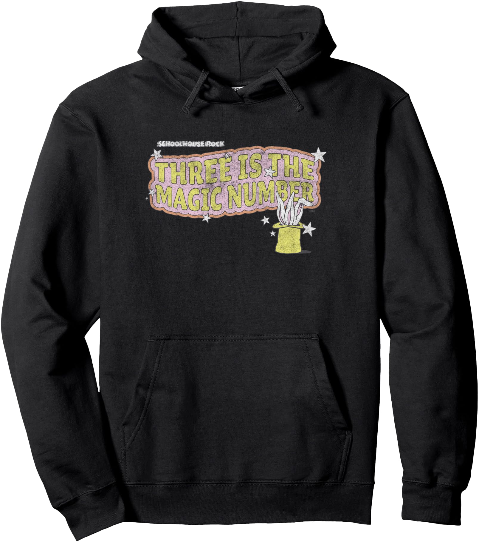 Schoolhouse Rock! Three Is The Magic Number Vintage Pullover Hoodie