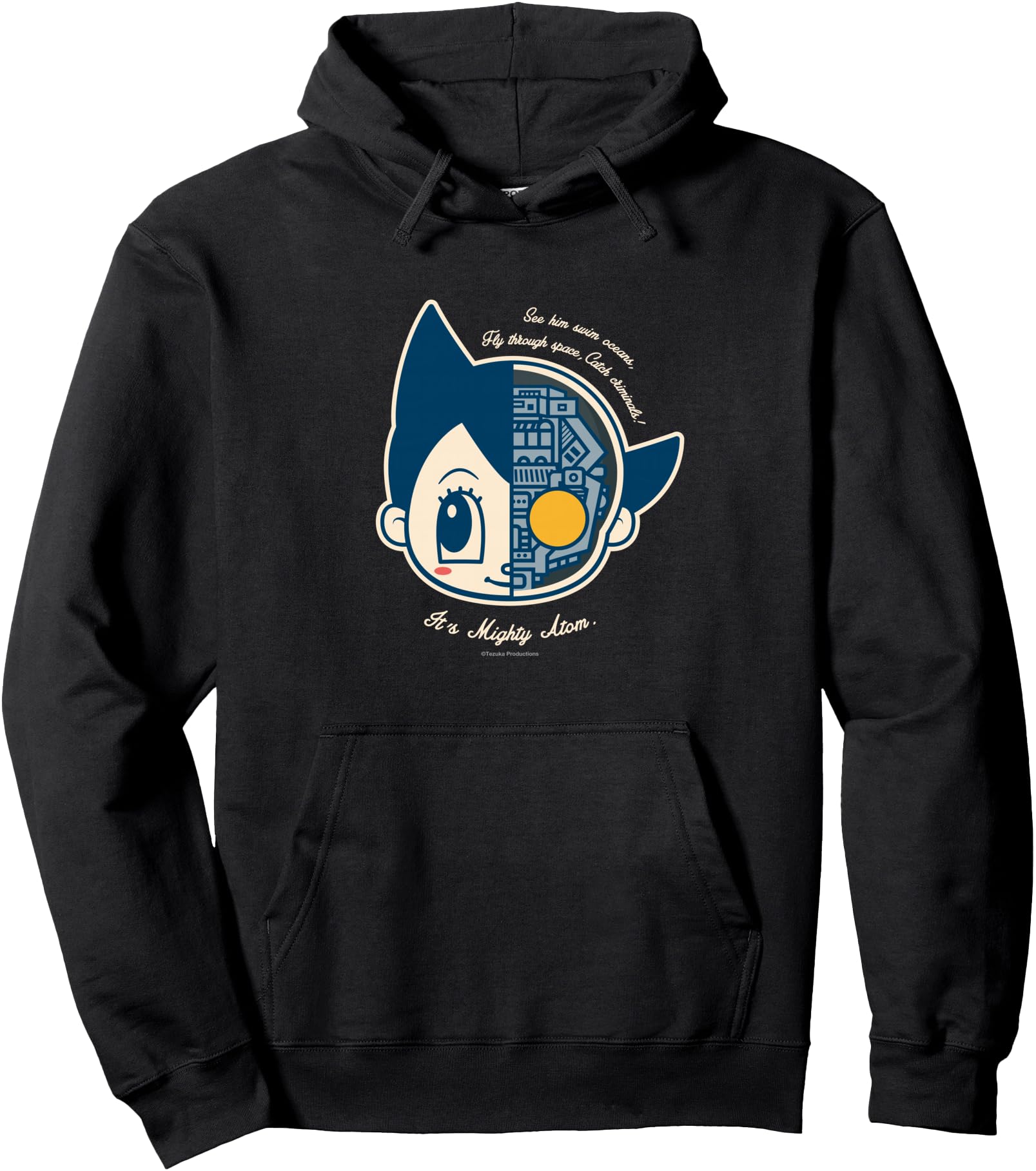 Astro Boy retro (translucent Atom) (C)Tezuka Productions Pullover Hoodie