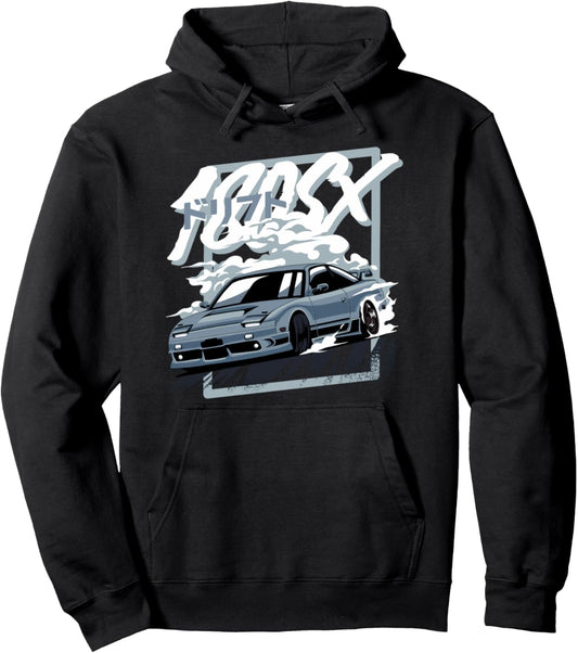 180SX S13 S14 S15 240SX JDM Drift Pullover Hoodie