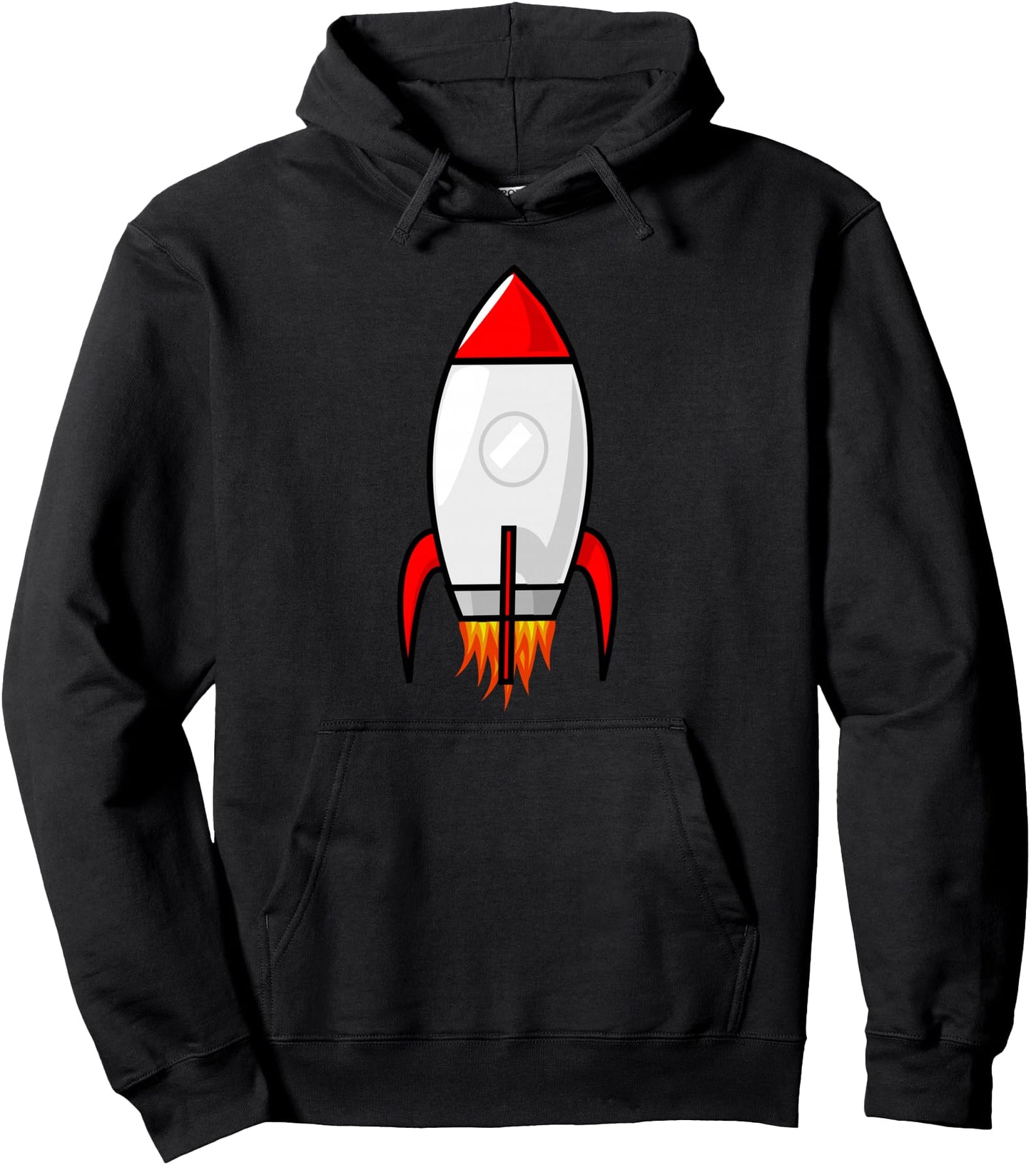 Rocket Costume Halloween Space Shuttle Spaceship Fun Cosplay Pullover Hoodie