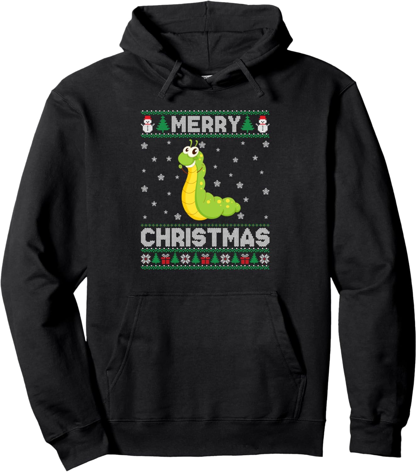 Caterpillar Animal Men Women Kids Ugly Christmas Sweater Pullover Hoodie