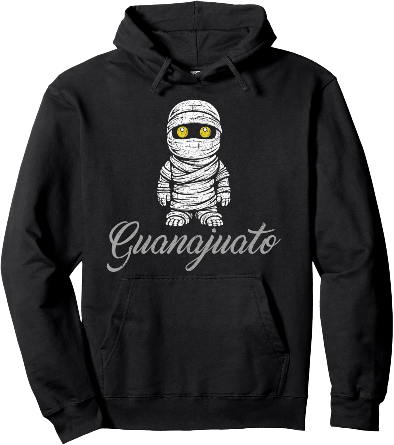 Cute Guanajuato Mummy Cartoon Momia de Guanajuato Pullover Hoodie
