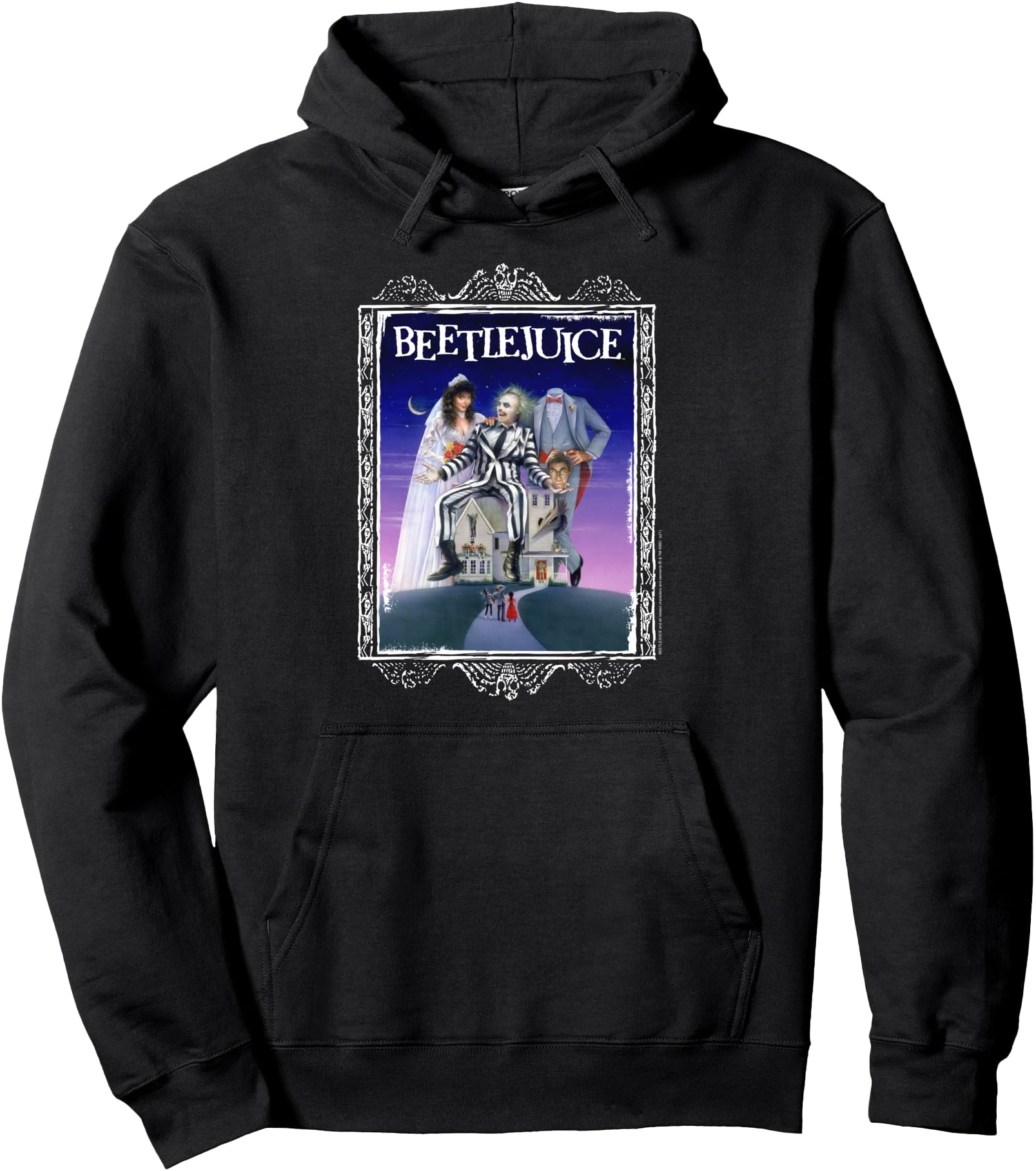 Beetlejuice Classic Movie Poster Photo Movie Pullover Hoodie