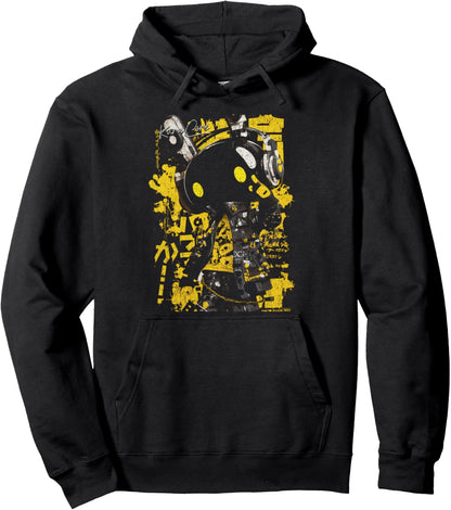 Japanese Streetwear Cyberpunk Y2K Retro Techwear Manga Anime Pullover Hoodie