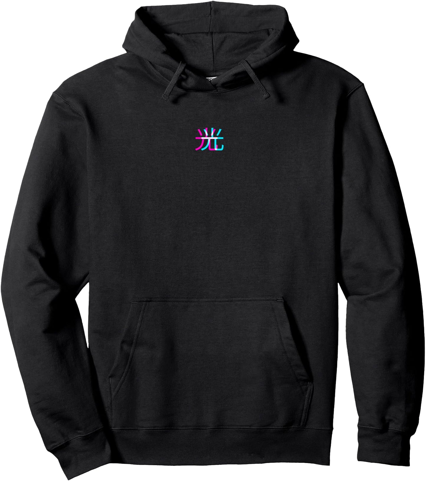 Hikari Japanese Glitch Anime Aesthetic Vaporwave Pastel Goth Pullover Hoodie